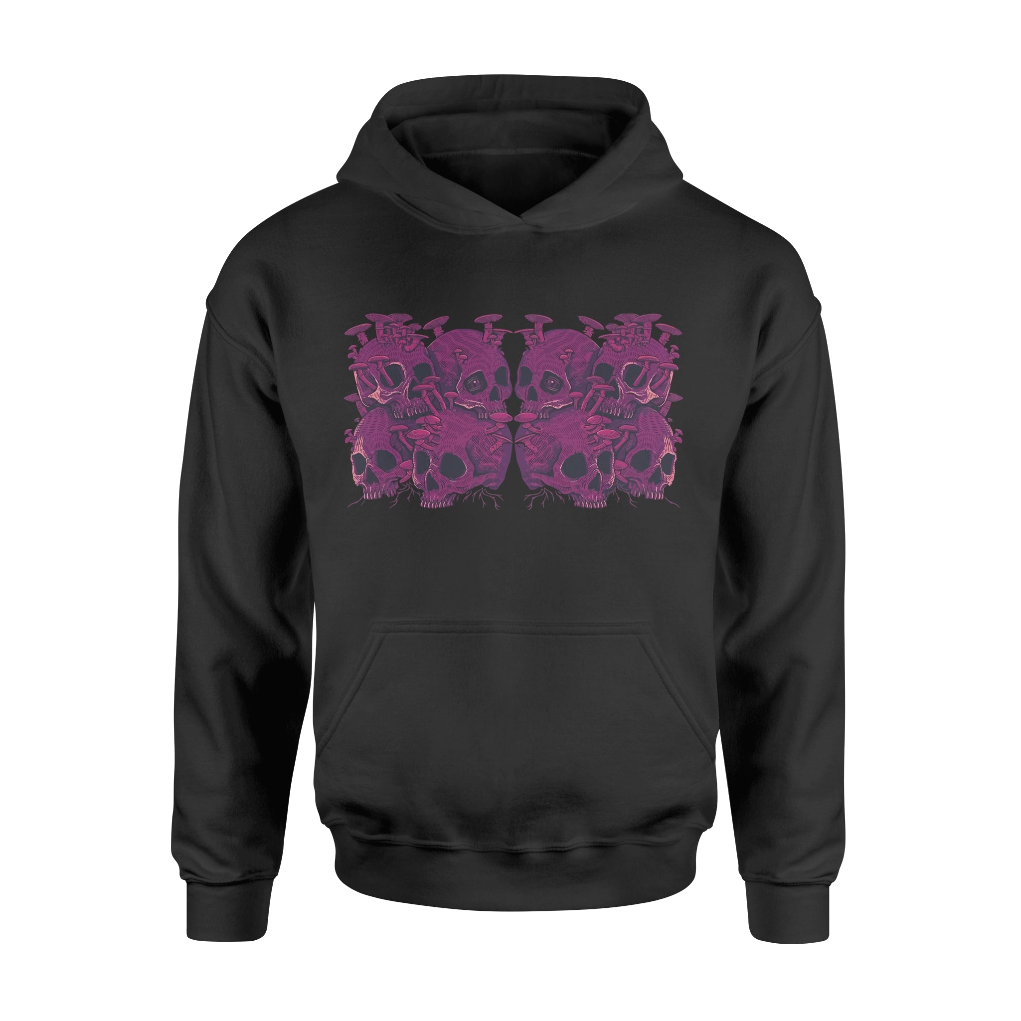 Purple Skull Collection - Premium Hoodie