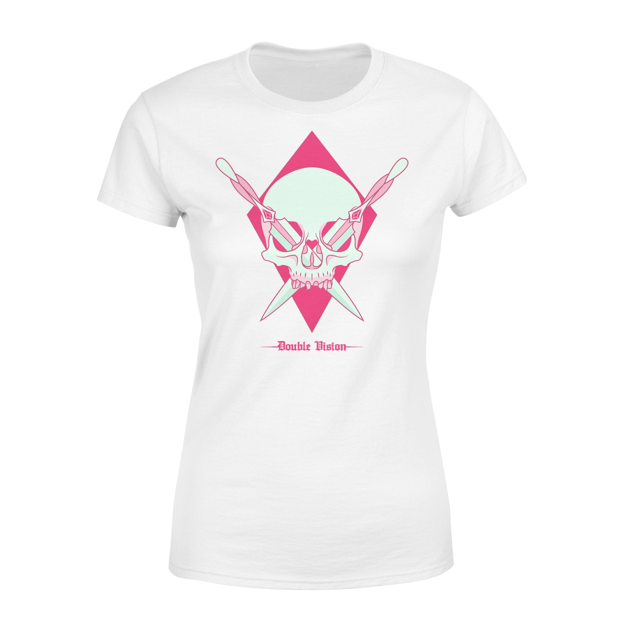 Pink Skull - Premium Women's T-shirt