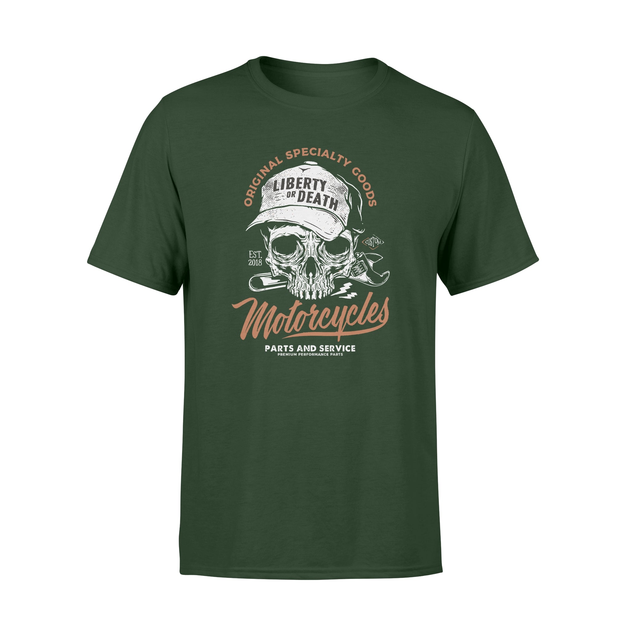 Skull for Biker - T-shirt