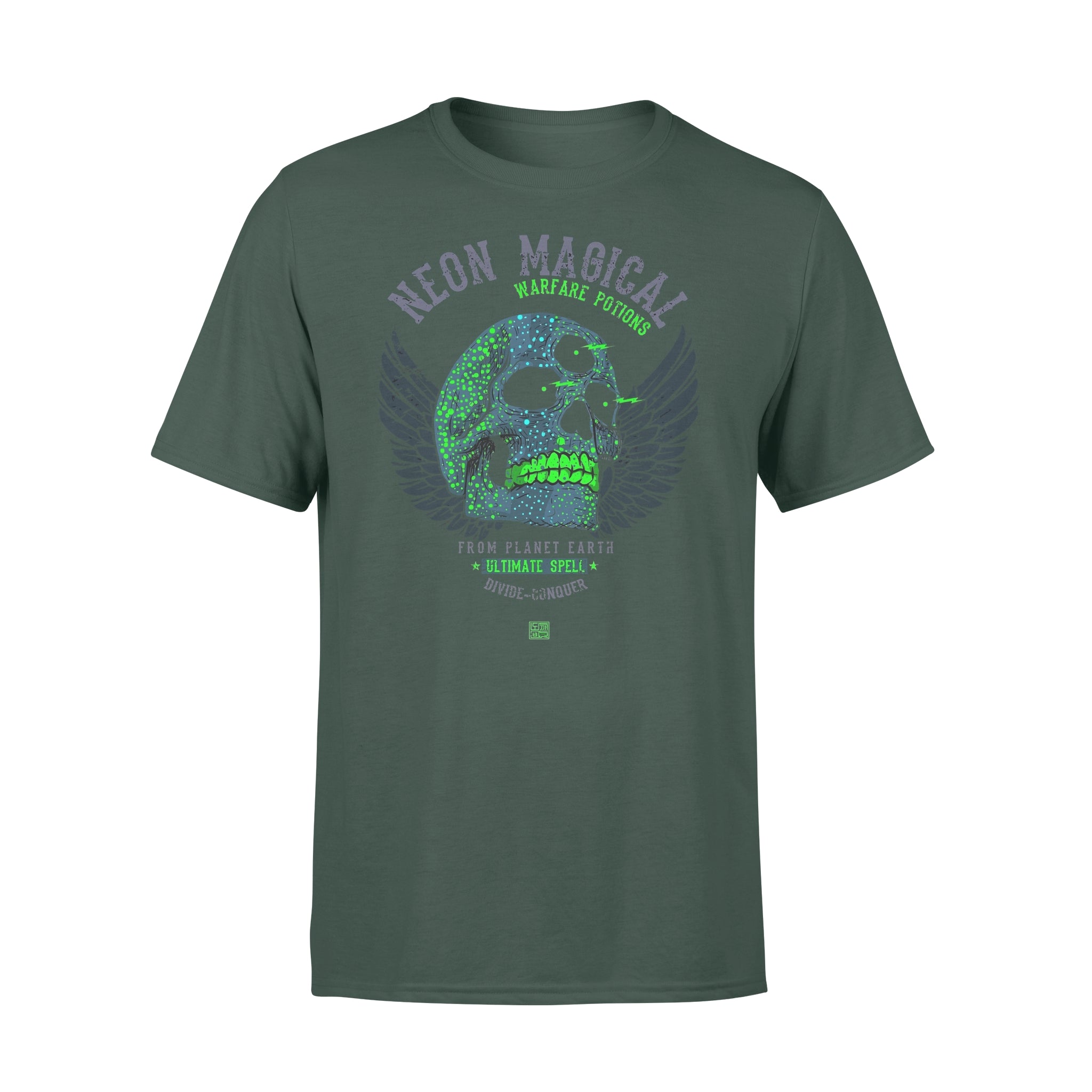 Neon Skull - T-shirt