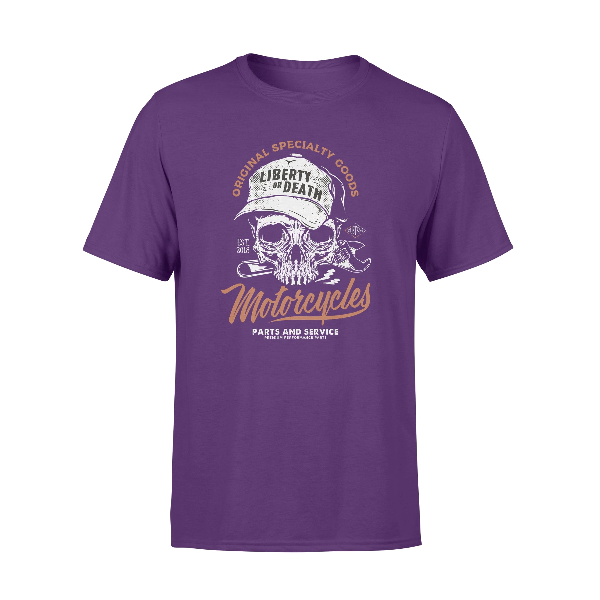 Skull for Biker - T-shirt