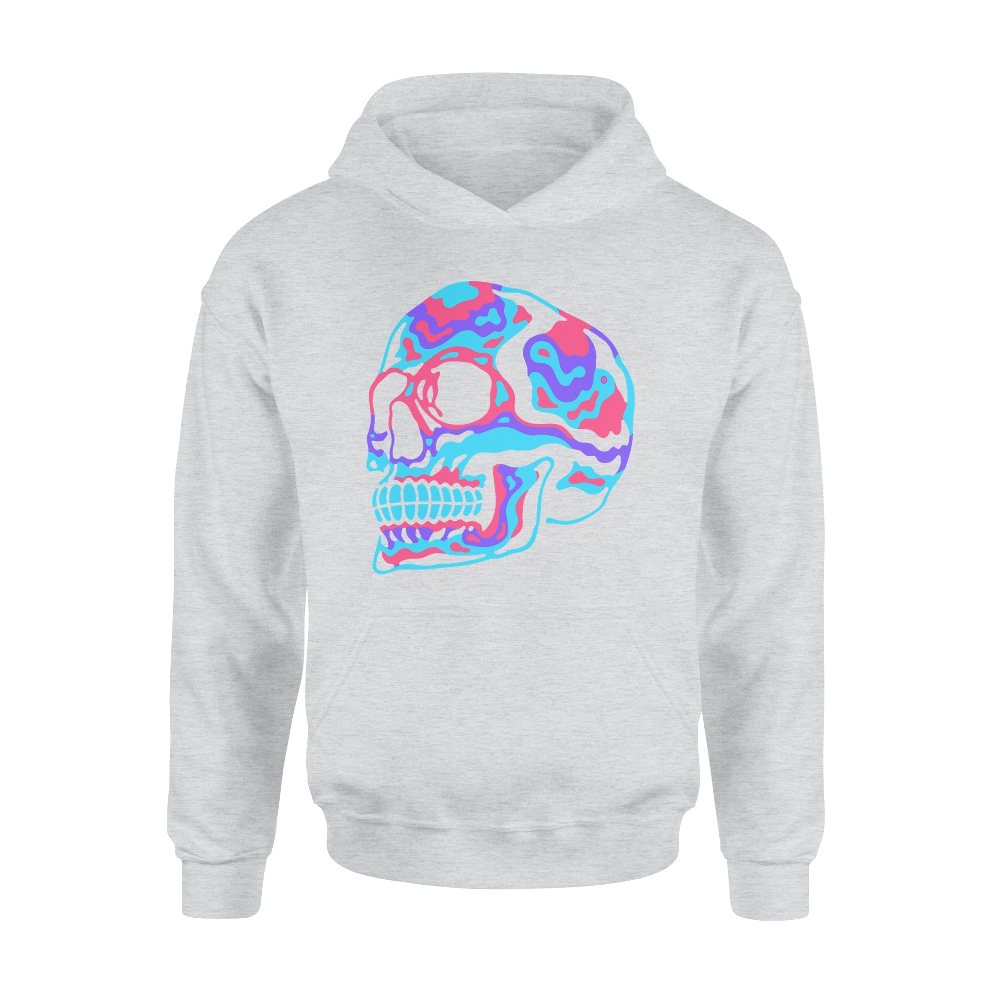 Colorful Skull - Premium Hoodie