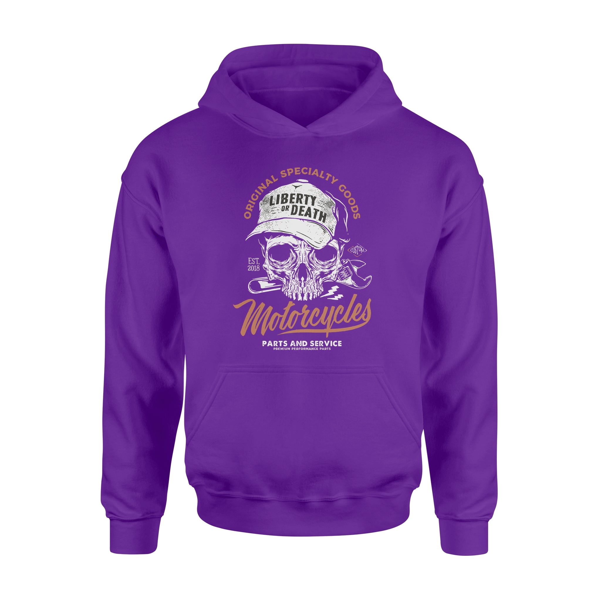 Skull for Biker - Hoodie
