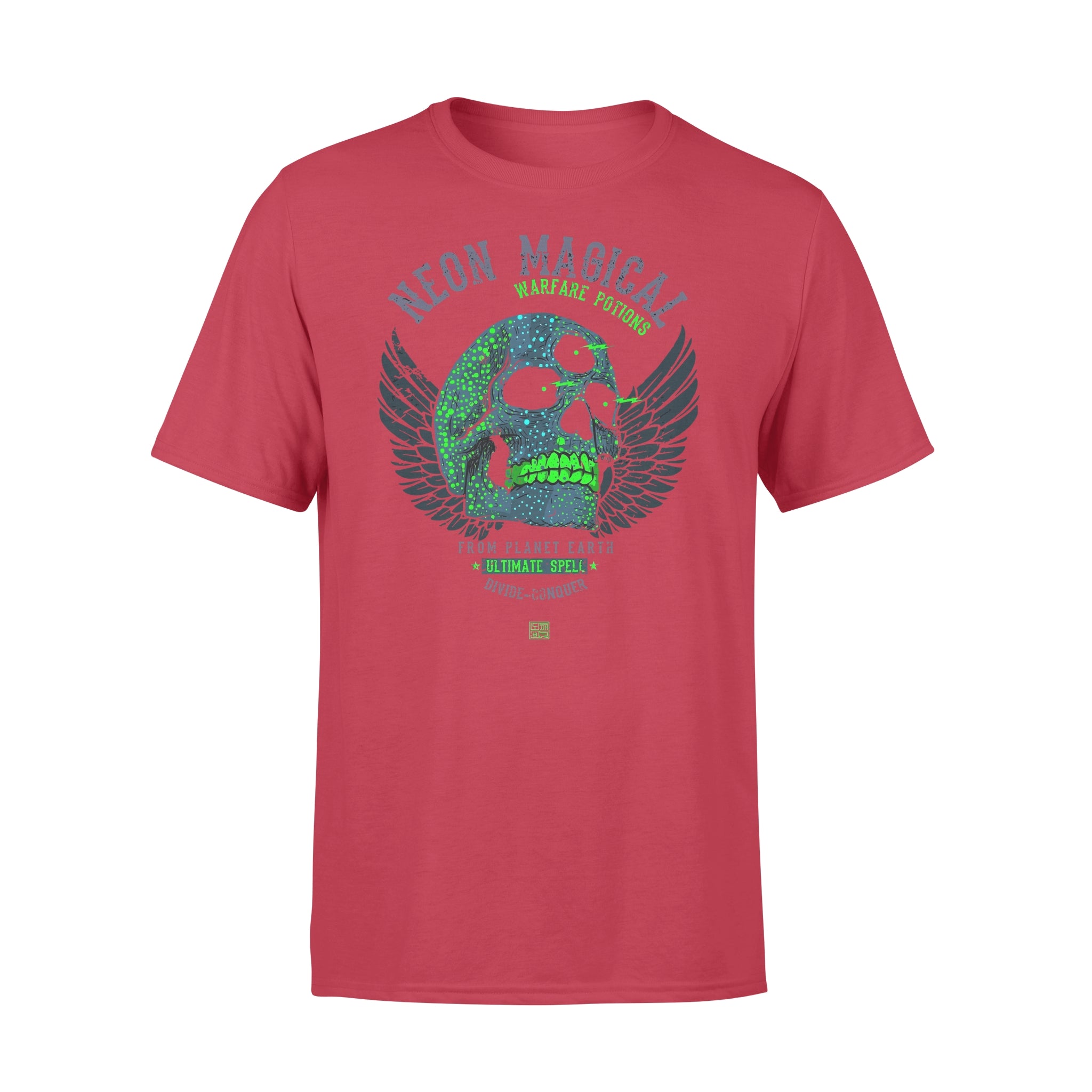 Neon Skull - T-shirt