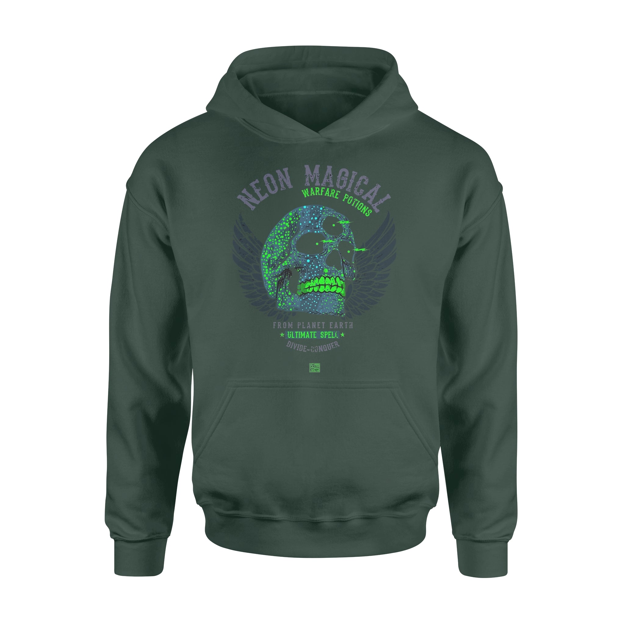 Neon Skull -  Hoodie