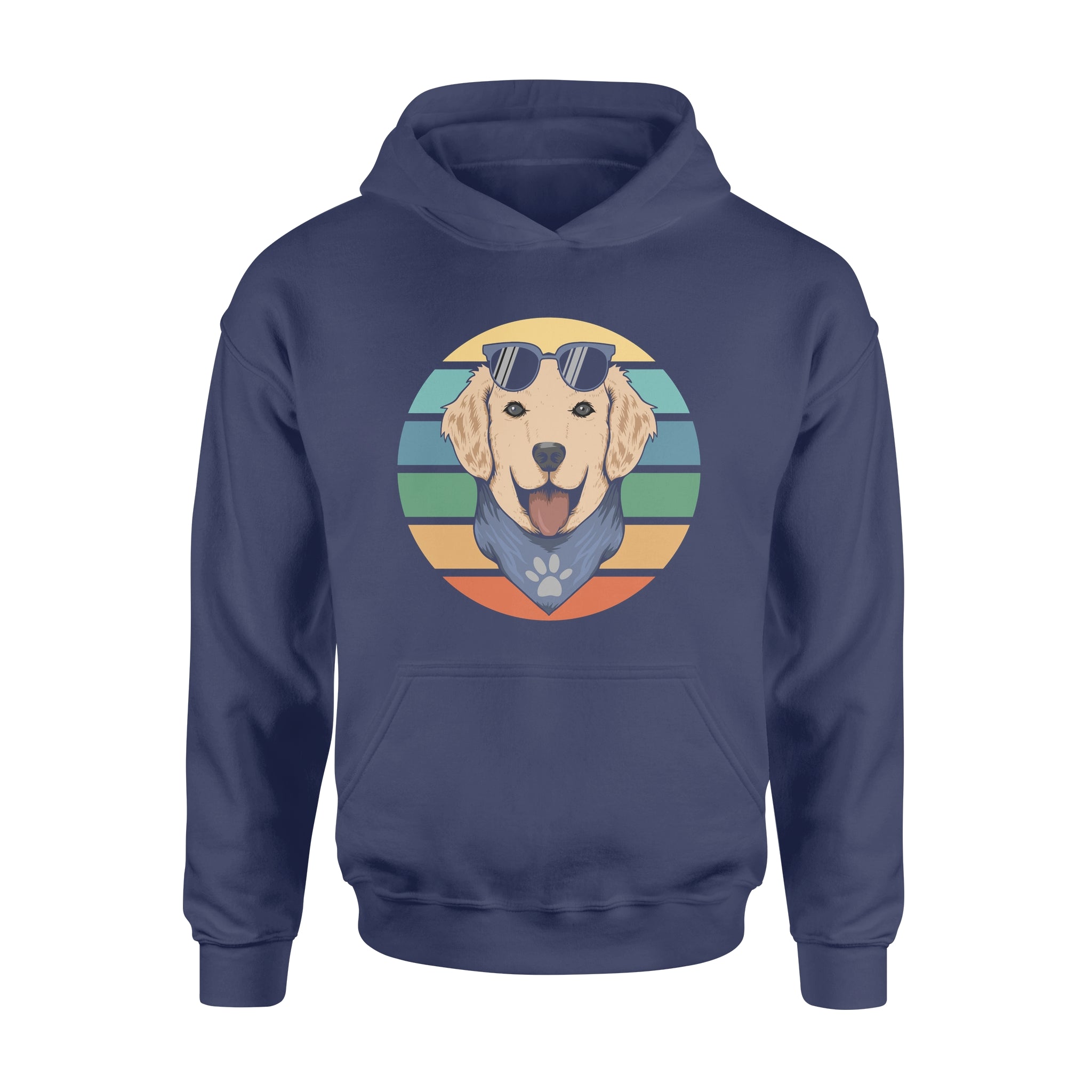 Cute Golden Retriever - Premium Hoodie