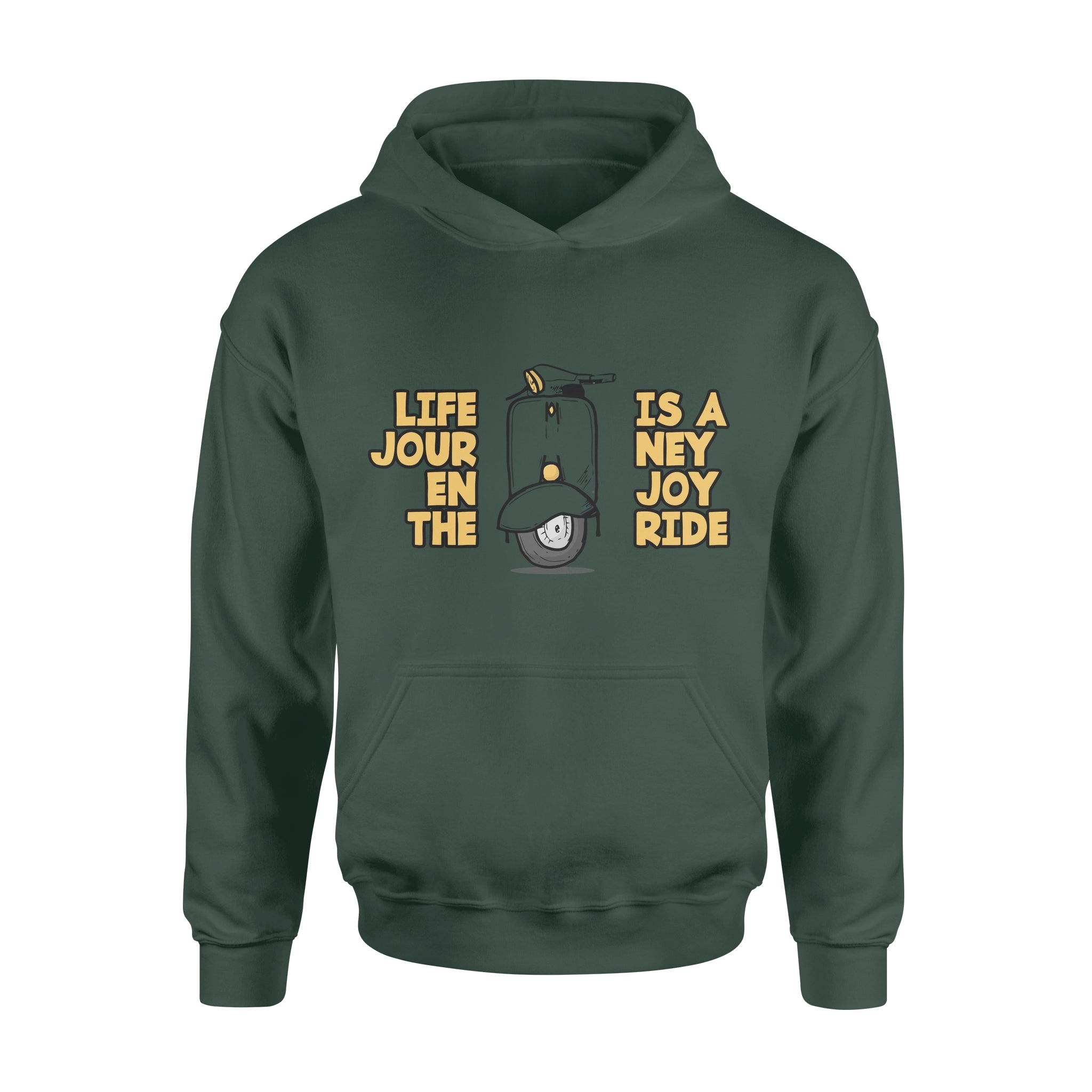 Life Is A Journey Enjoy The Ride -  Hoodie