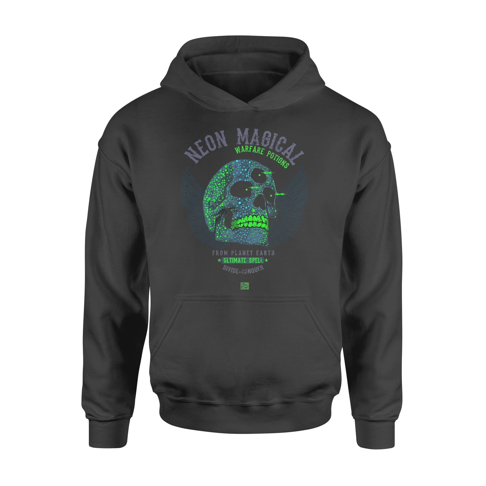 Neon Skull -  Hoodie