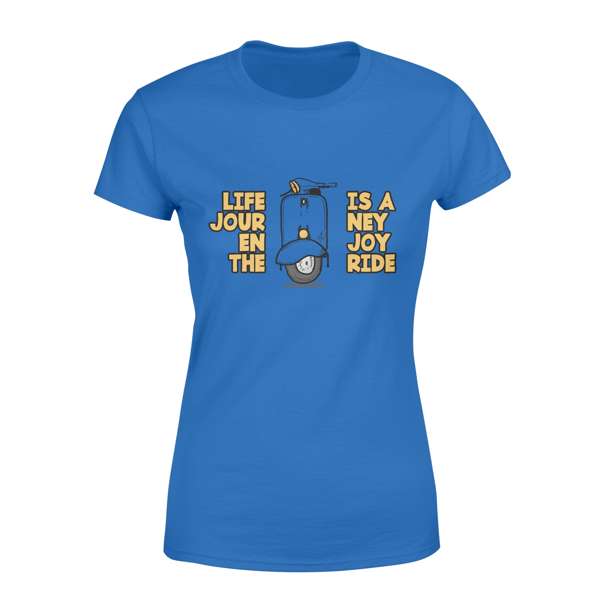 Life Is A Journey Enjoy The Ride -  Women's T-shirt