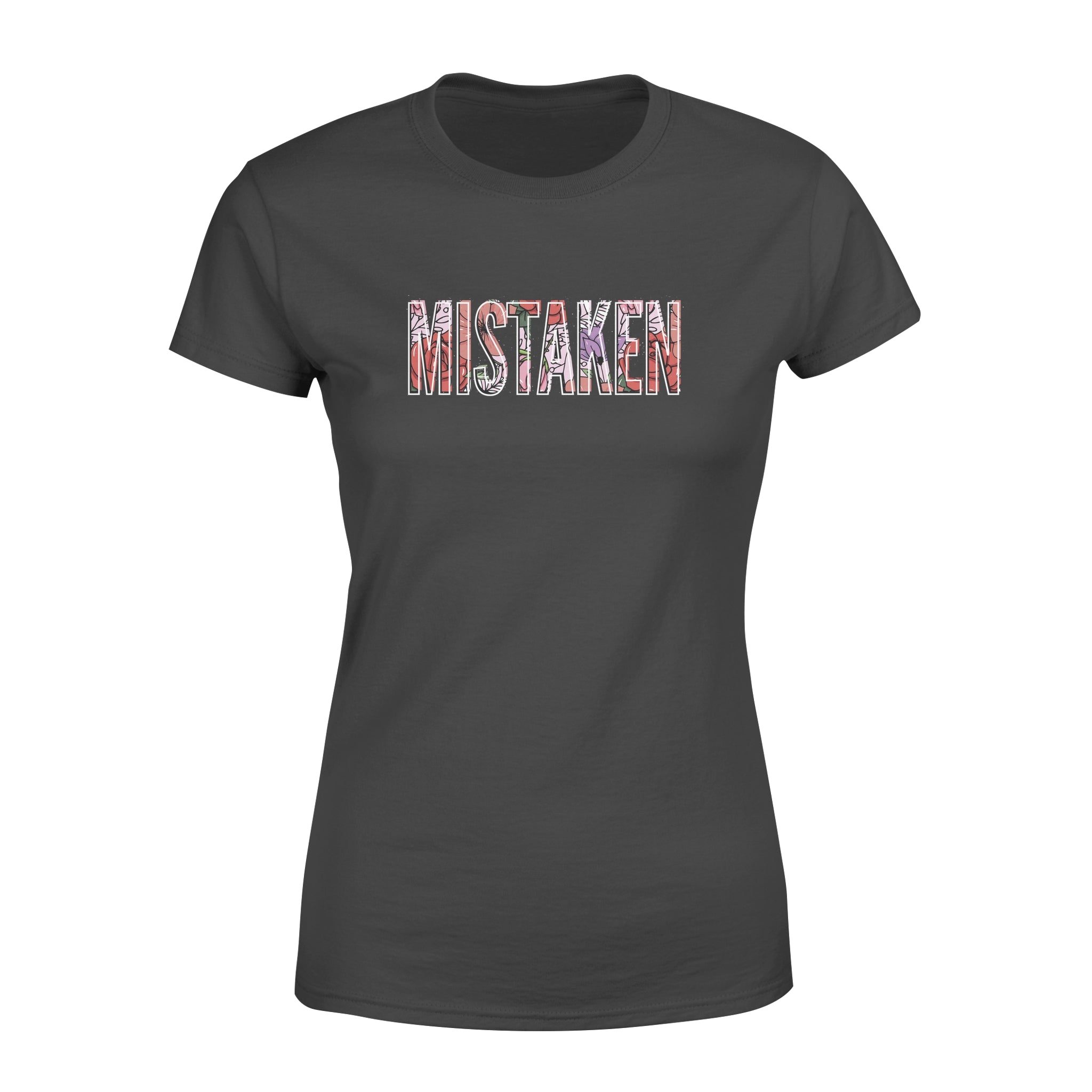 MISTAKEN FLOWER PATTERN -  Women's T-shirt