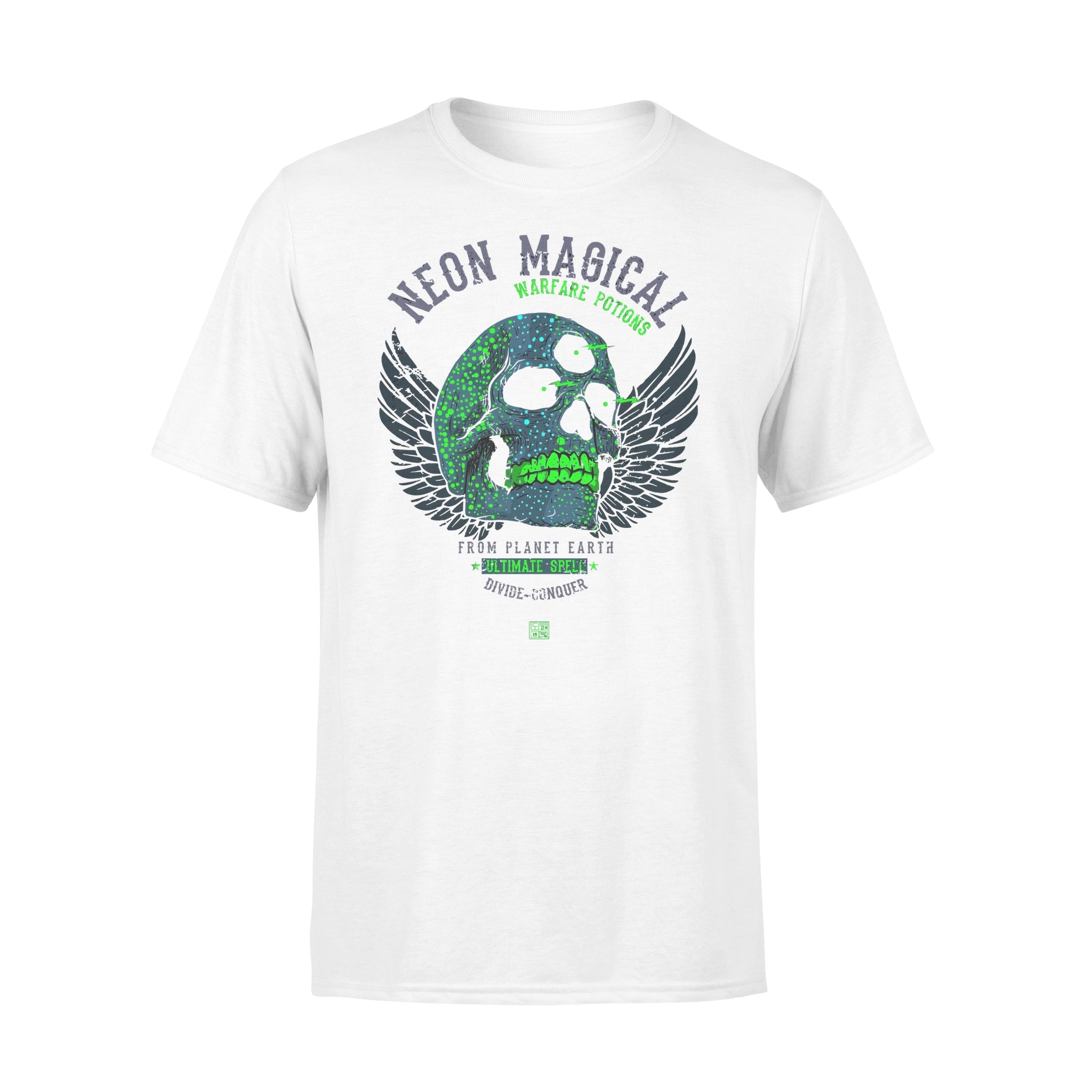 Neon Skull - T-shirt