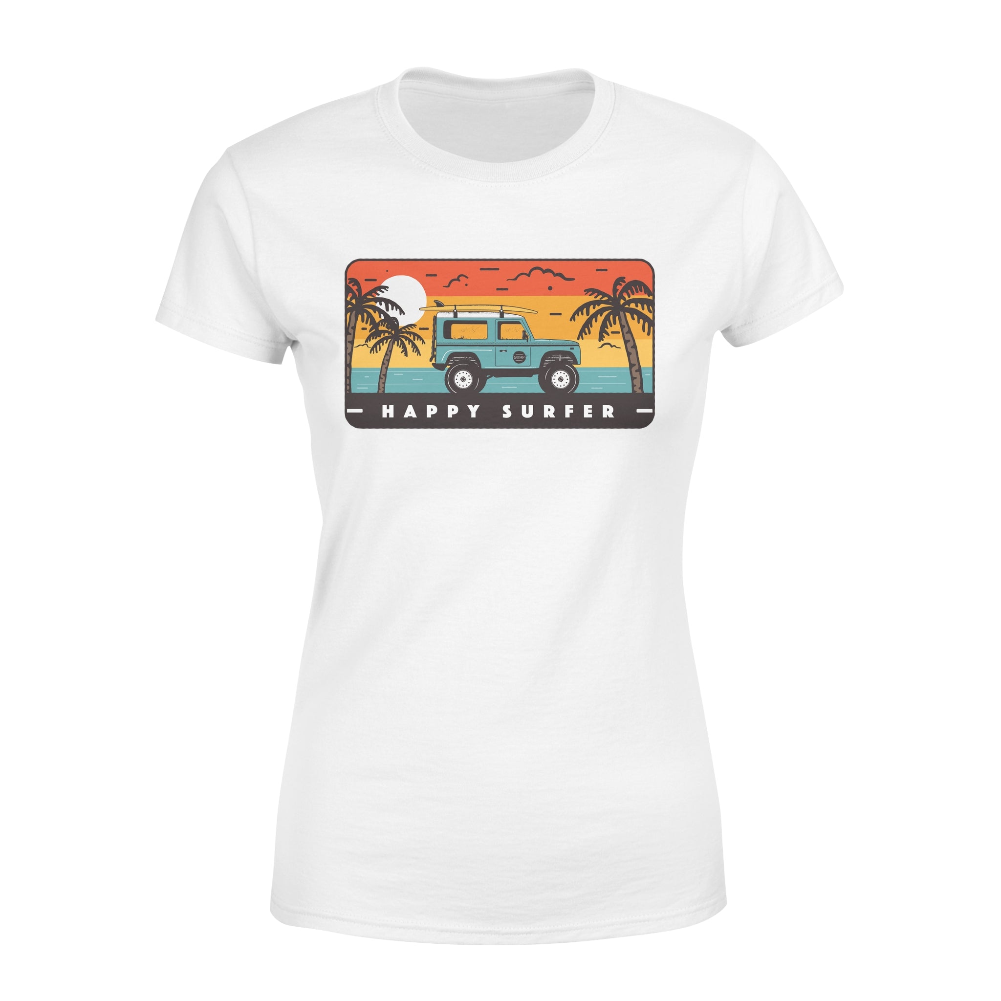 Happy Surfer - Women's T-shirt