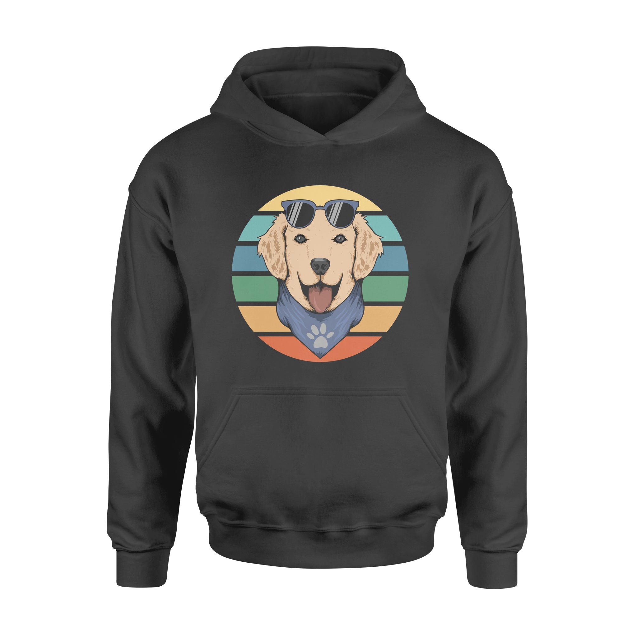 Cute Golden Retriever - Premium Hoodie