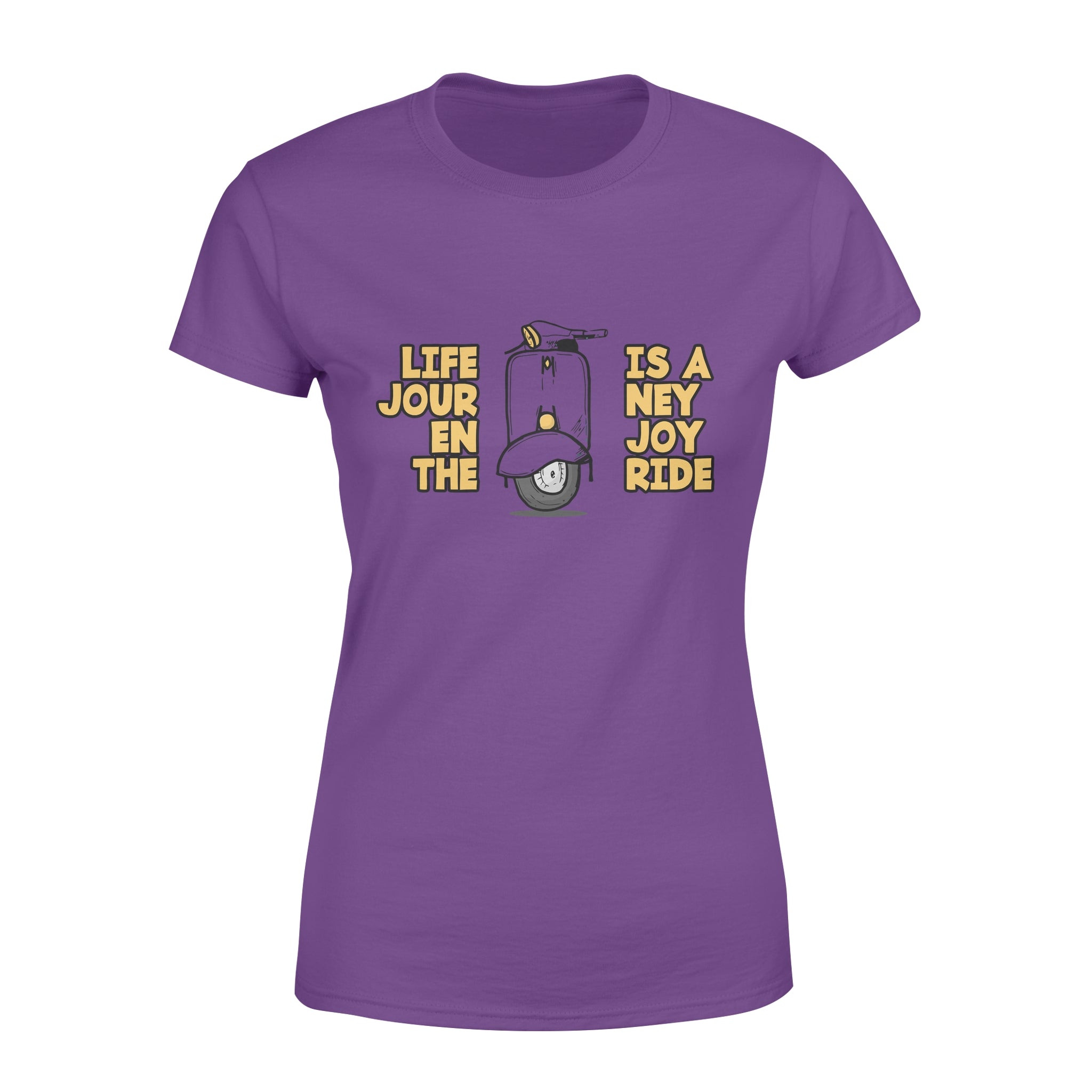 Life Is A Journey Enjoy The Ride -  Women's T-shirt