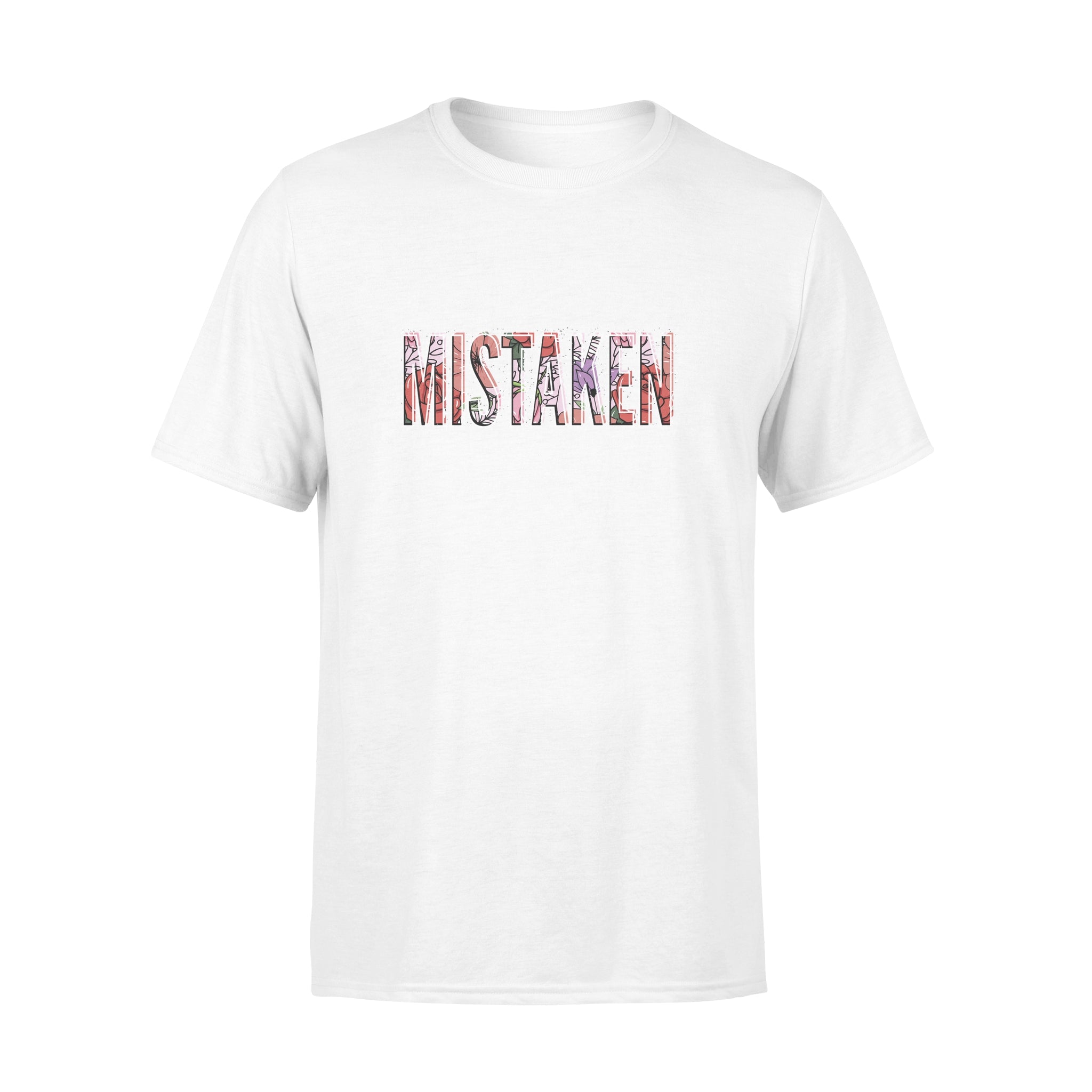 MISTAKEN FLOWER PATTERN -  T-shirt