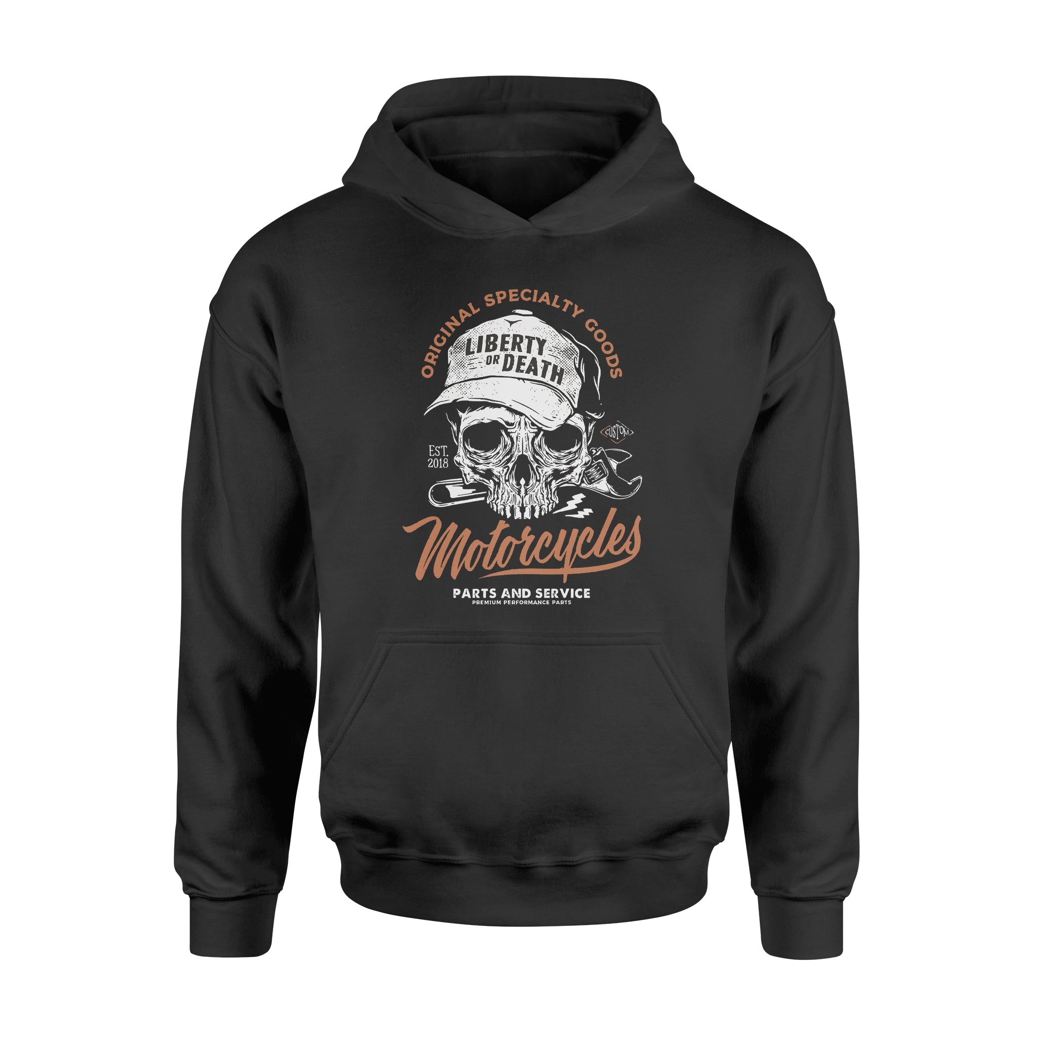 Skull for Biker - Hoodie