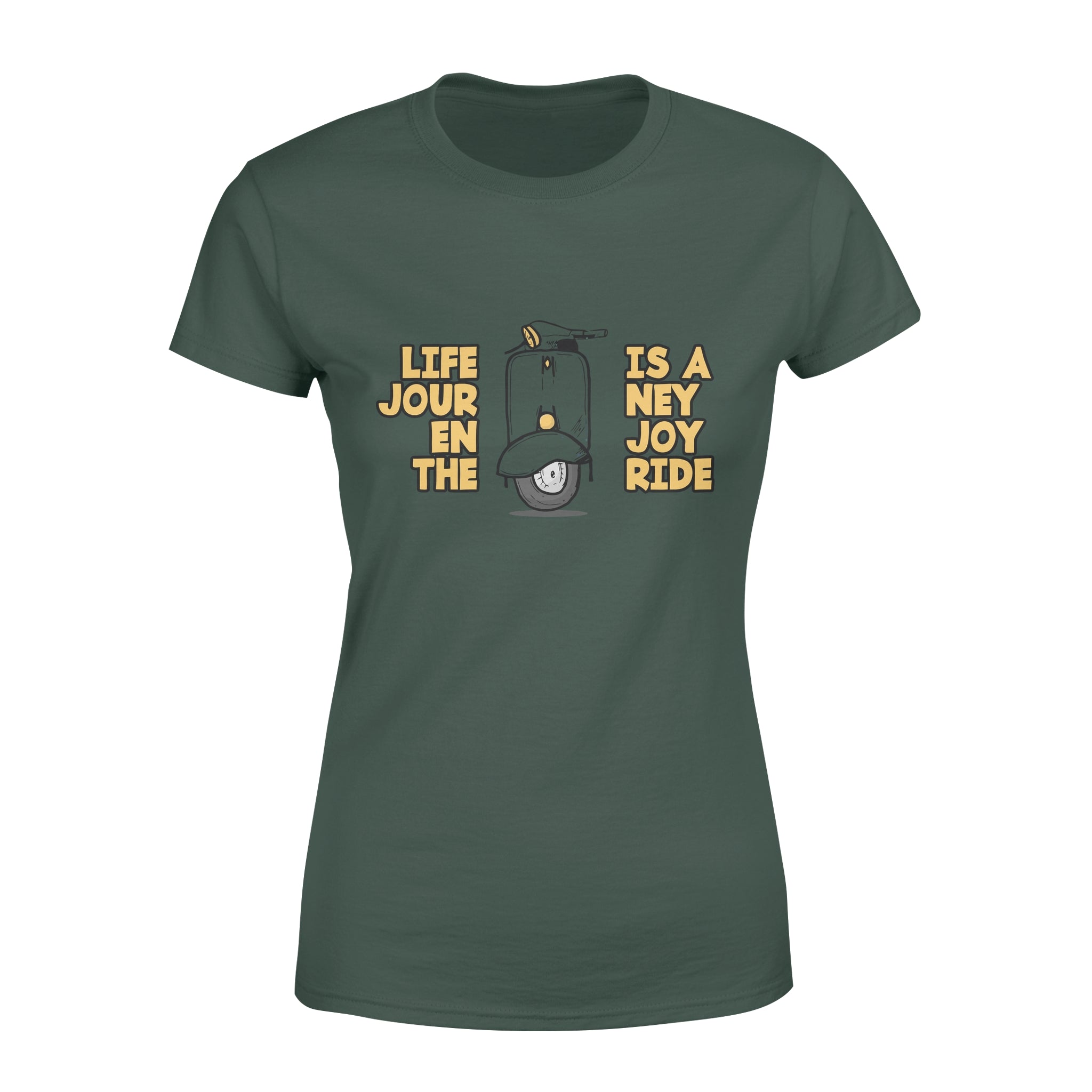 Life Is A Journey Enjoy The Ride -  Women's T-shirt