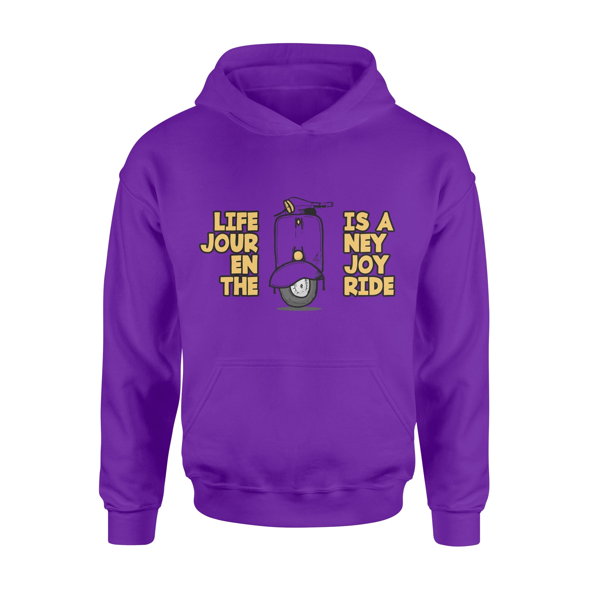 Life Is A Journey Enjoy The Ride -  Hoodie
