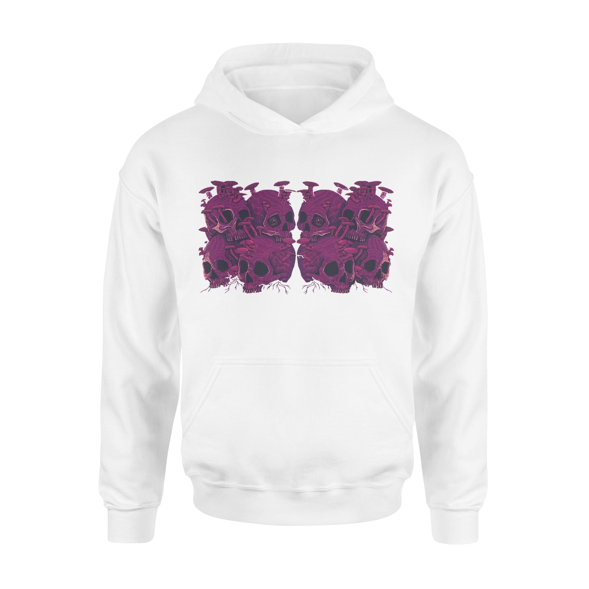 Purple Skull Collection - Premium Hoodie