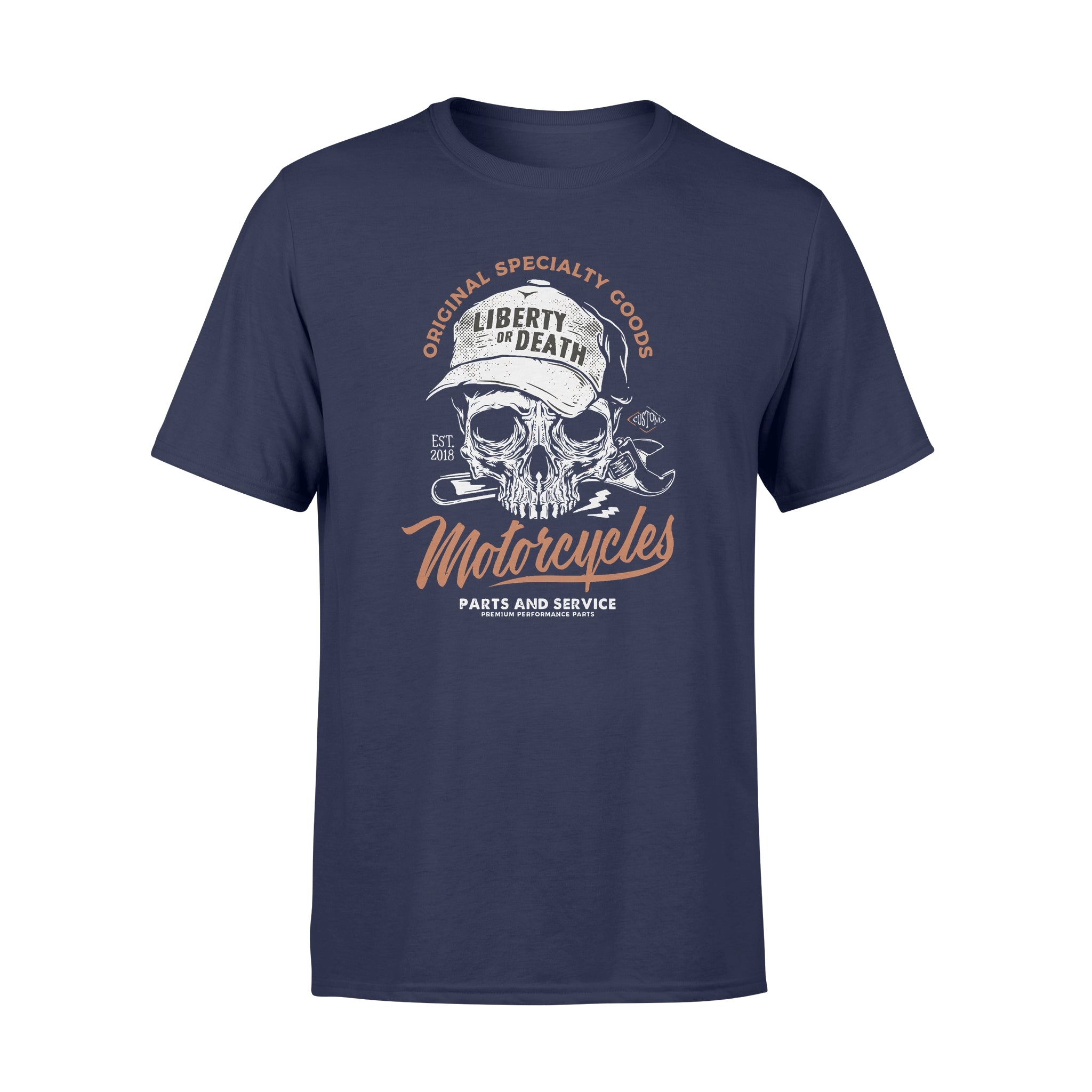 Skull for Biker - T-shirt