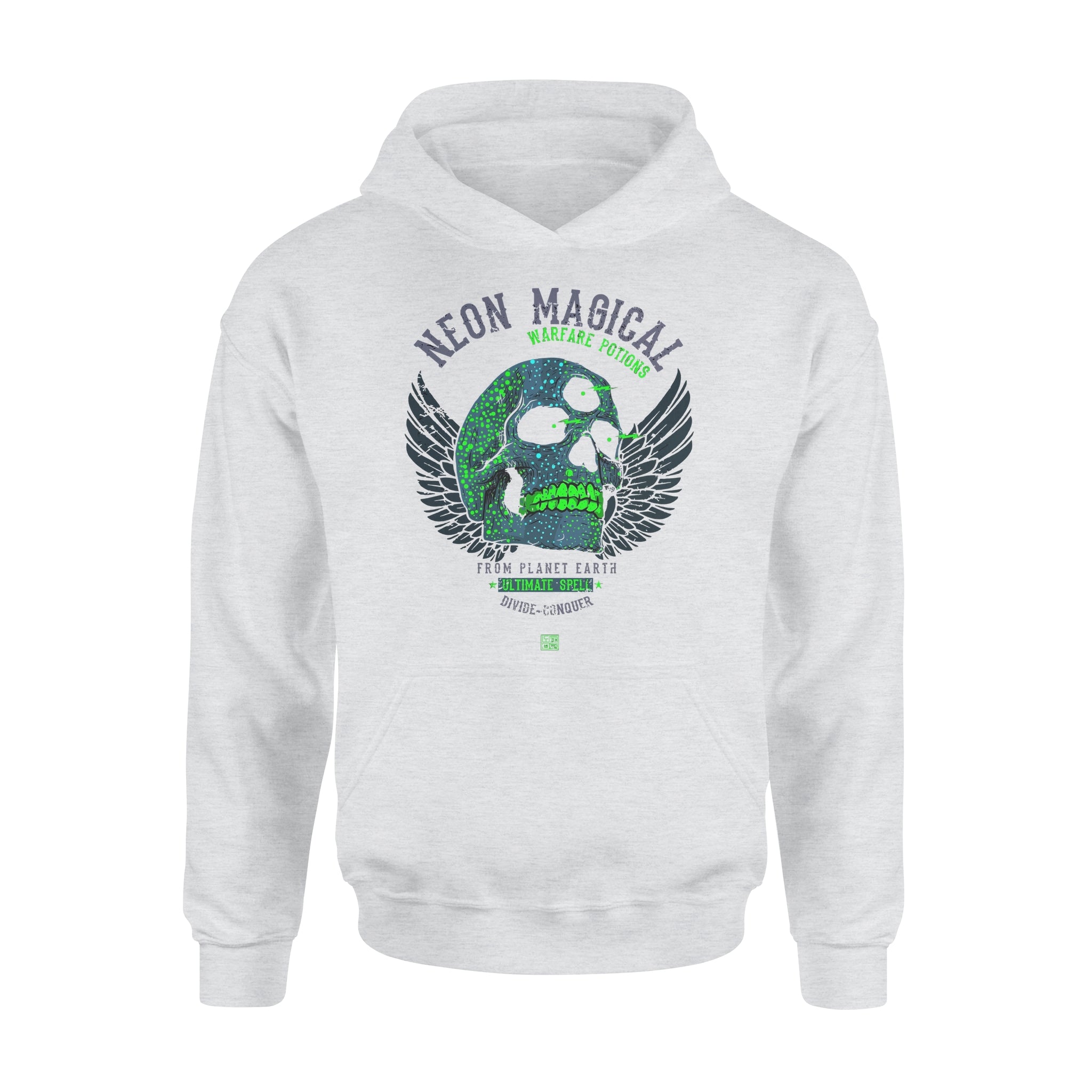 Neon Skull -  Hoodie
