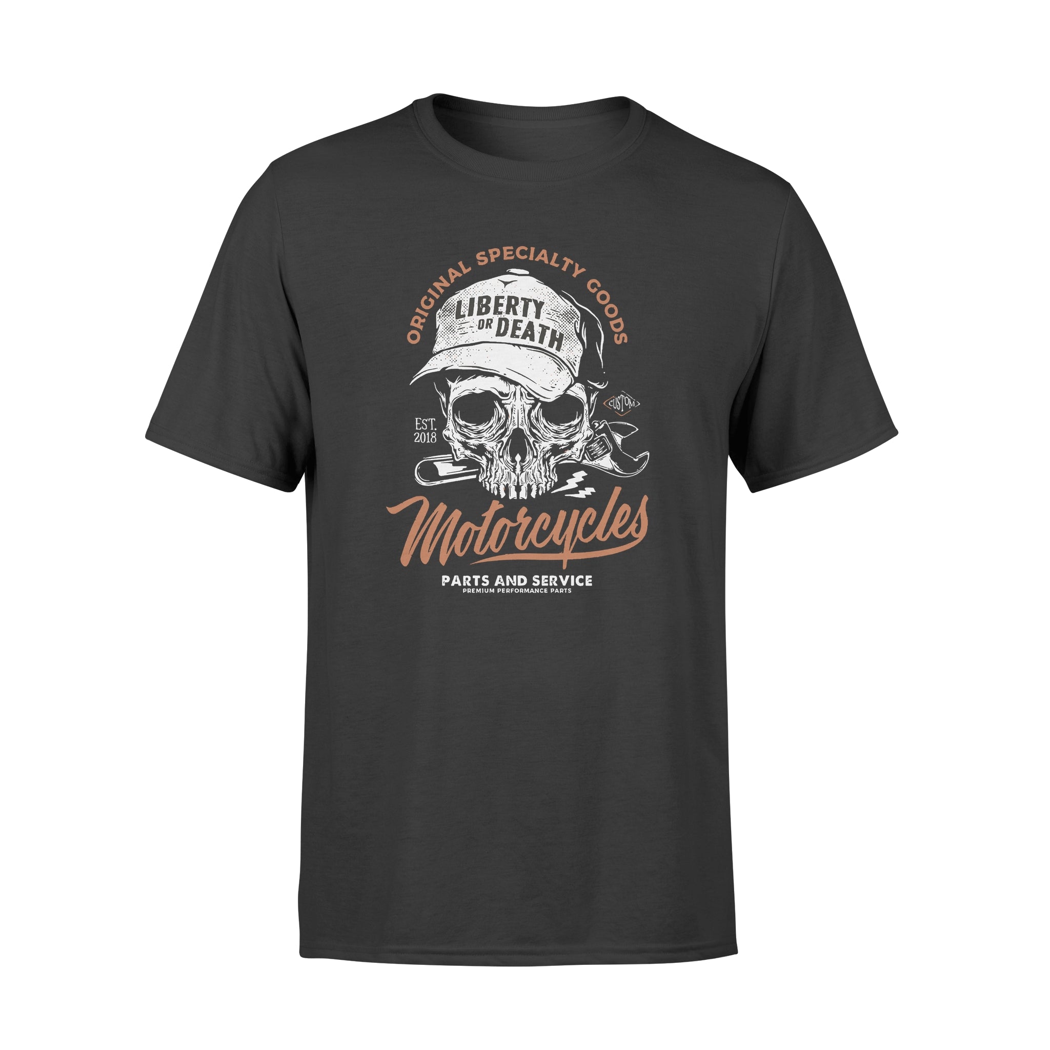 Skull for Biker - T-shirt