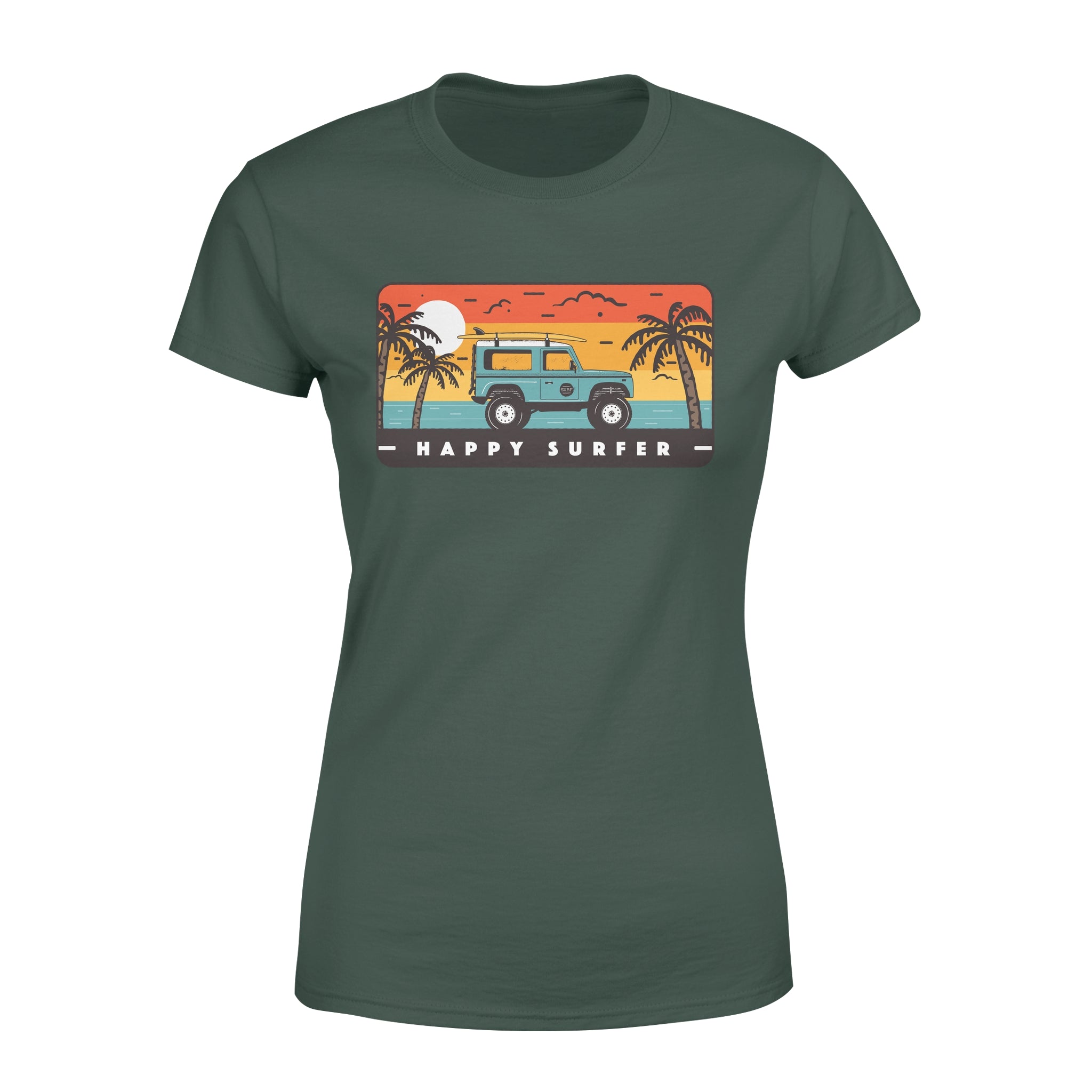 Happy Surfer - Women's T-shirt