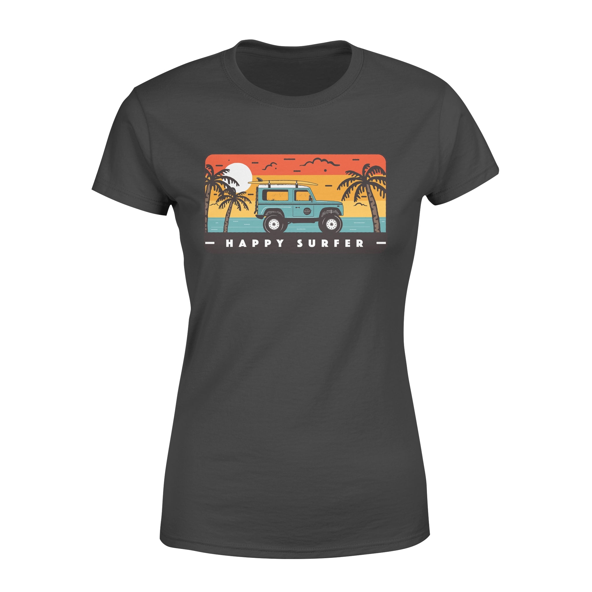 Happy Surfer - Women's T-shirt