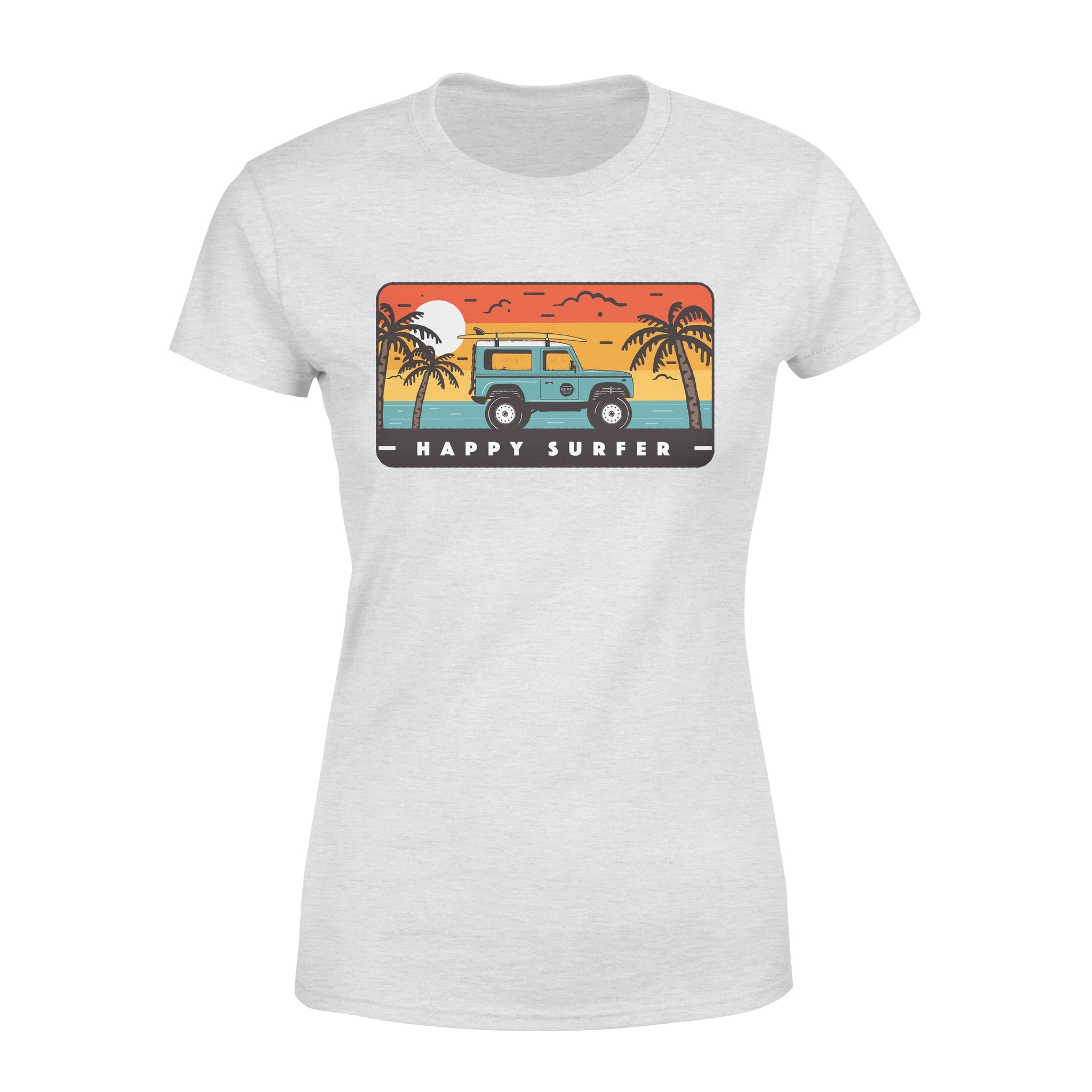 Happy Surfer - Women's T-shirt