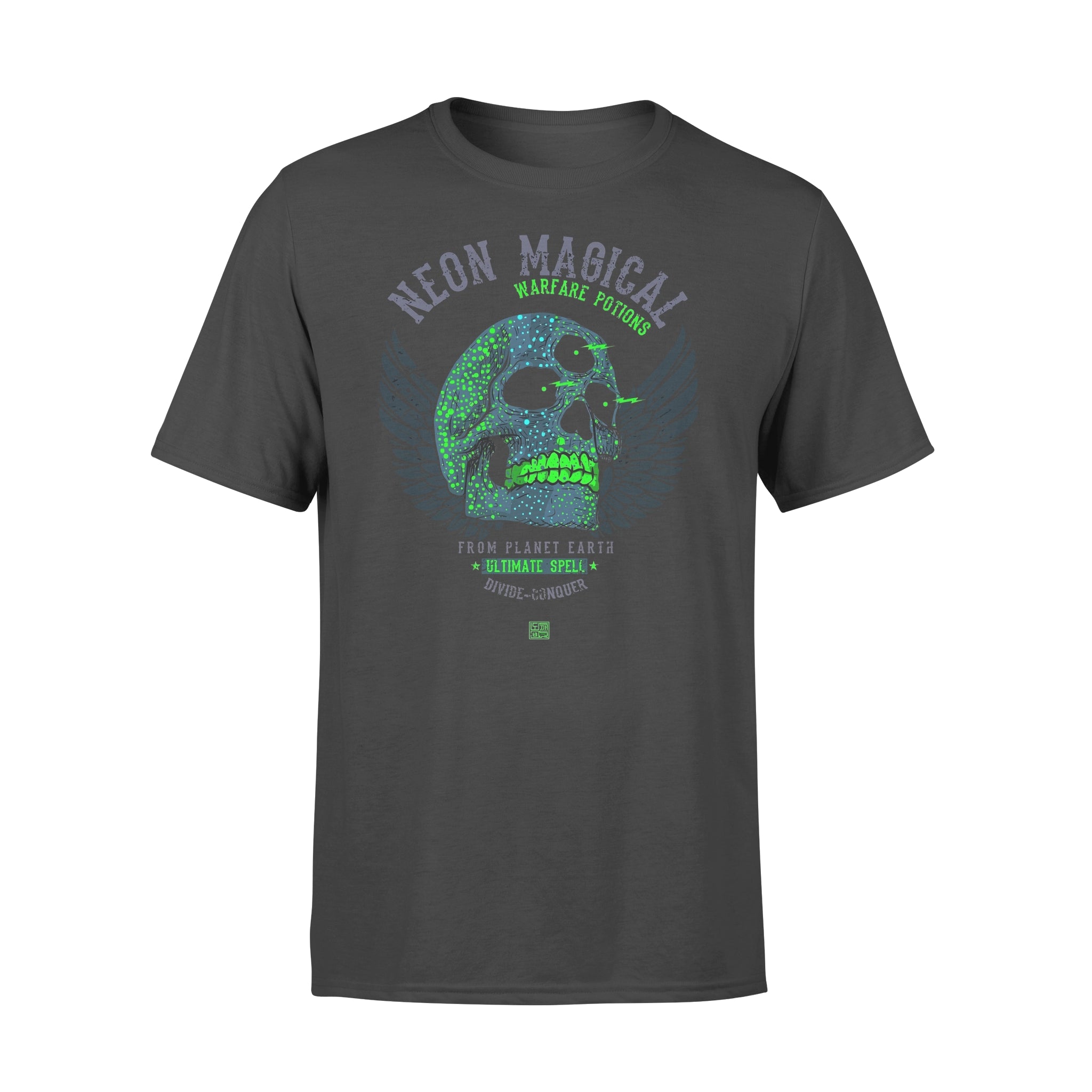 Neon Skull - T-shirt