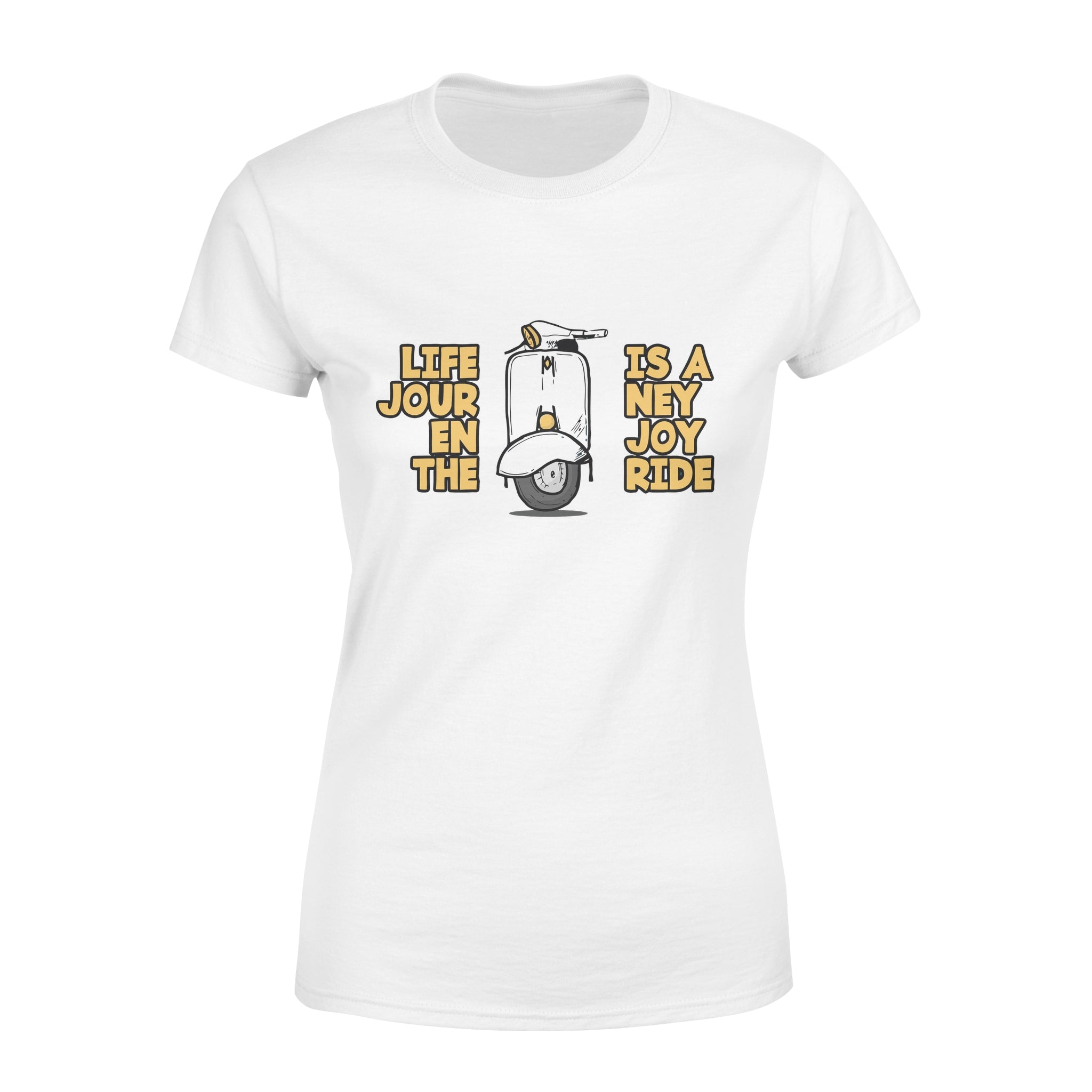 Life Is A Journey Enjoy The Ride -  Women's T-shirt
