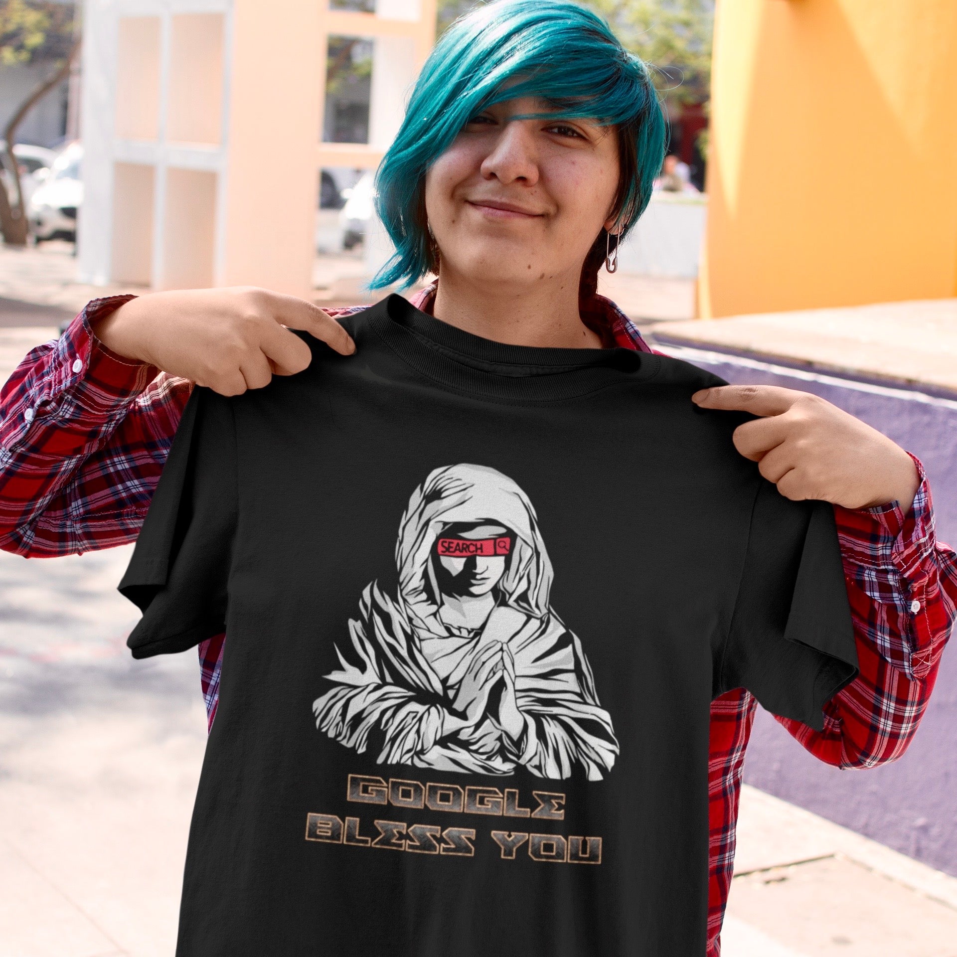 Google Bless You - T-shirt