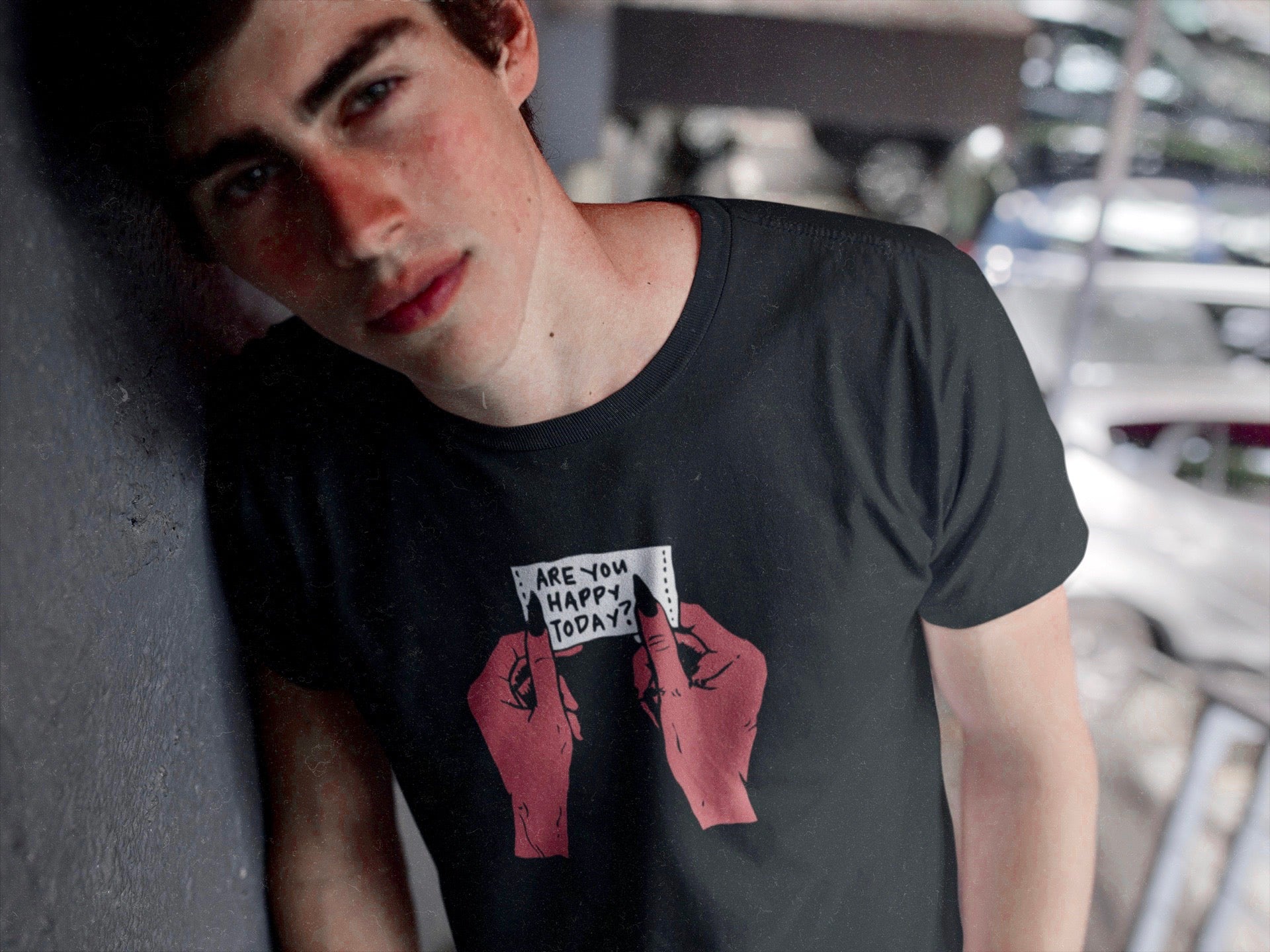 Are You Happy - T-shirt