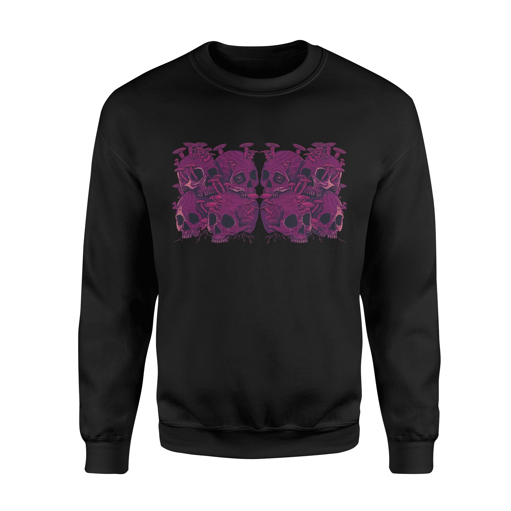 Purple Skull Collection - Premium Fleece Sweatshirt