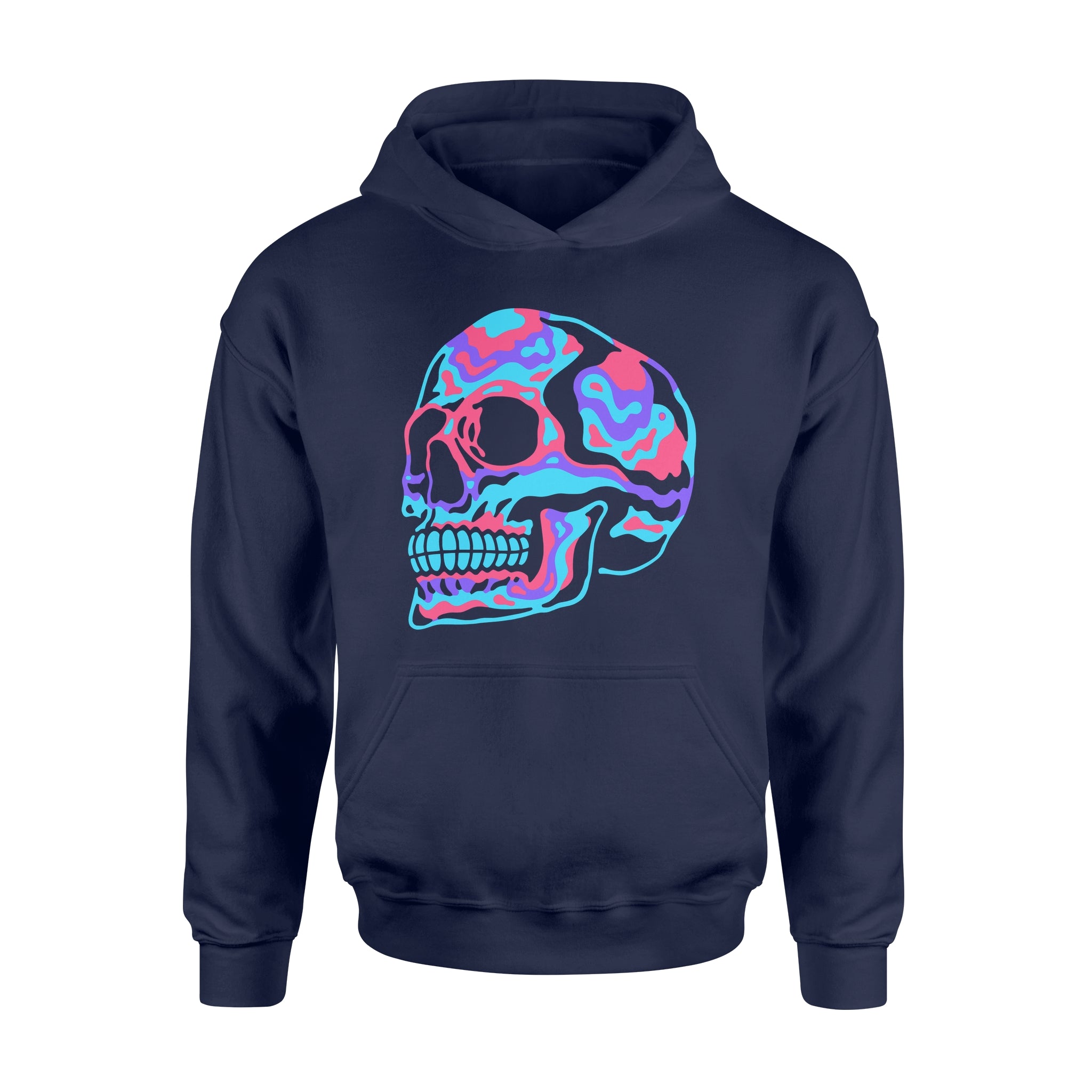 Colorful Skull - Premium Hoodie