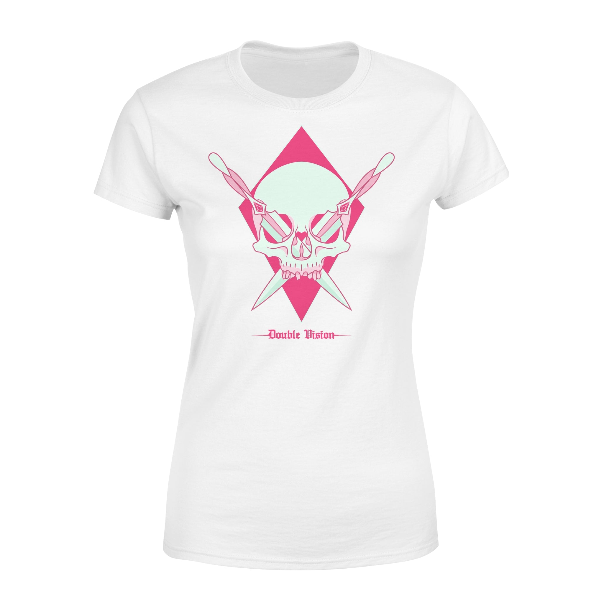 Pink Skull - Premium Women's T-shirt