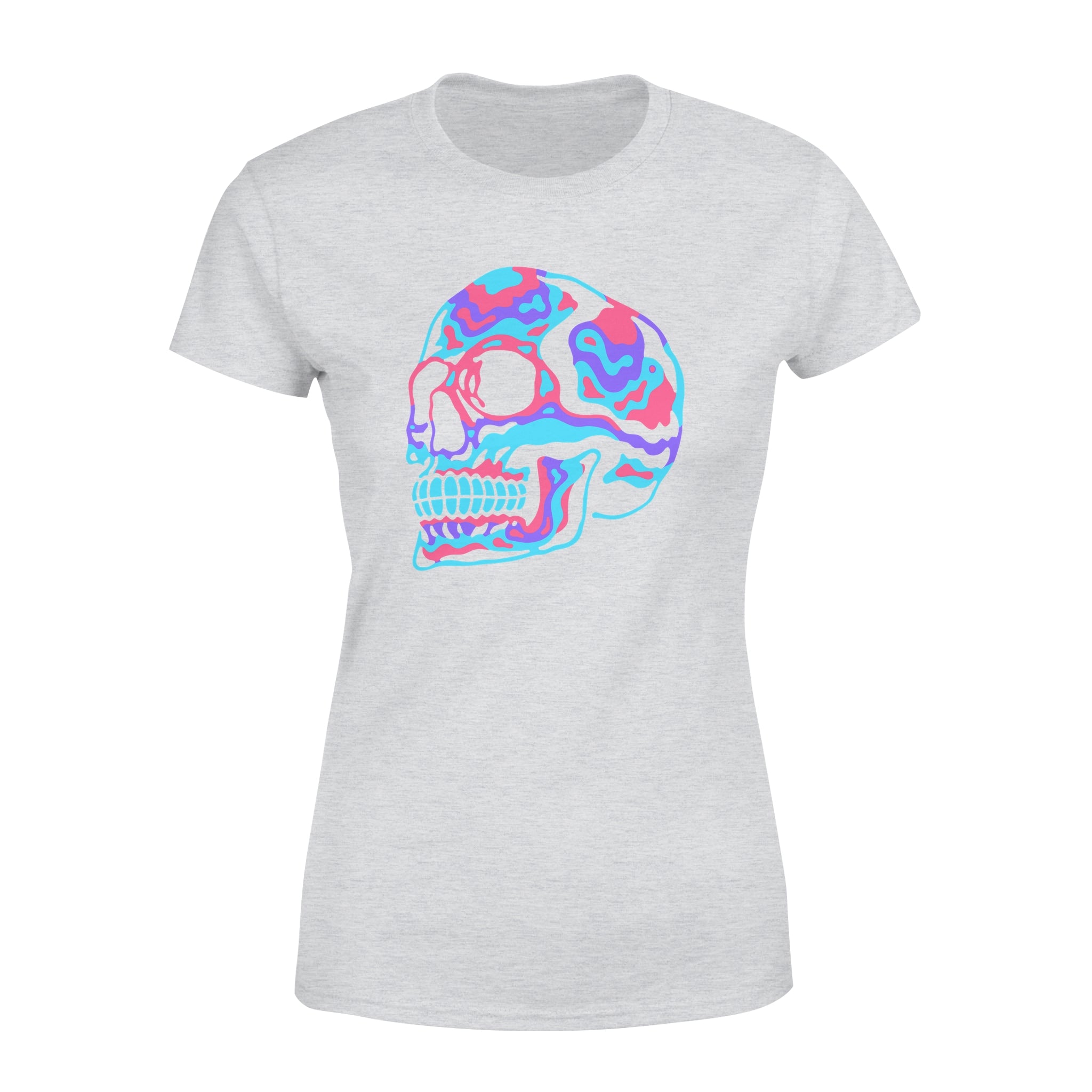 Colorful Skull - Premium Women's T-shirt