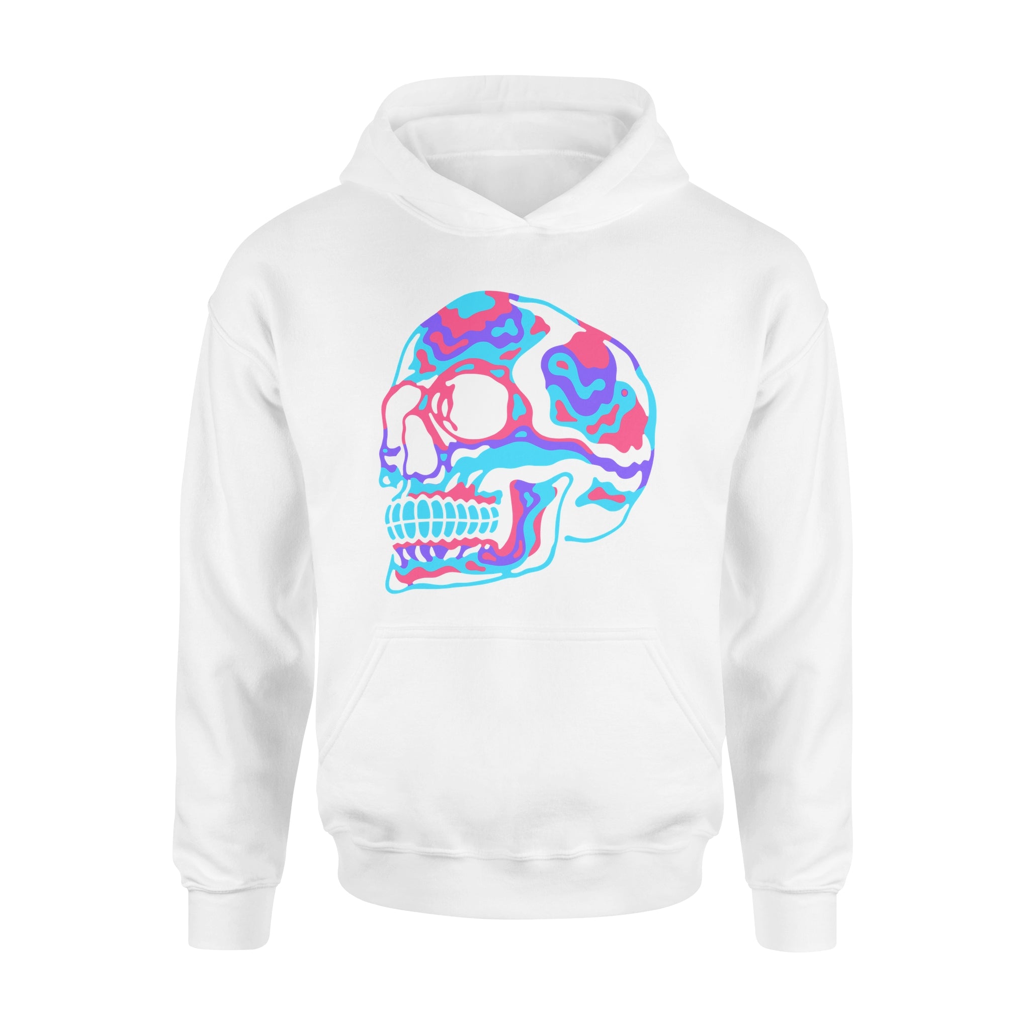 Colorful Skull - Premium Hoodie