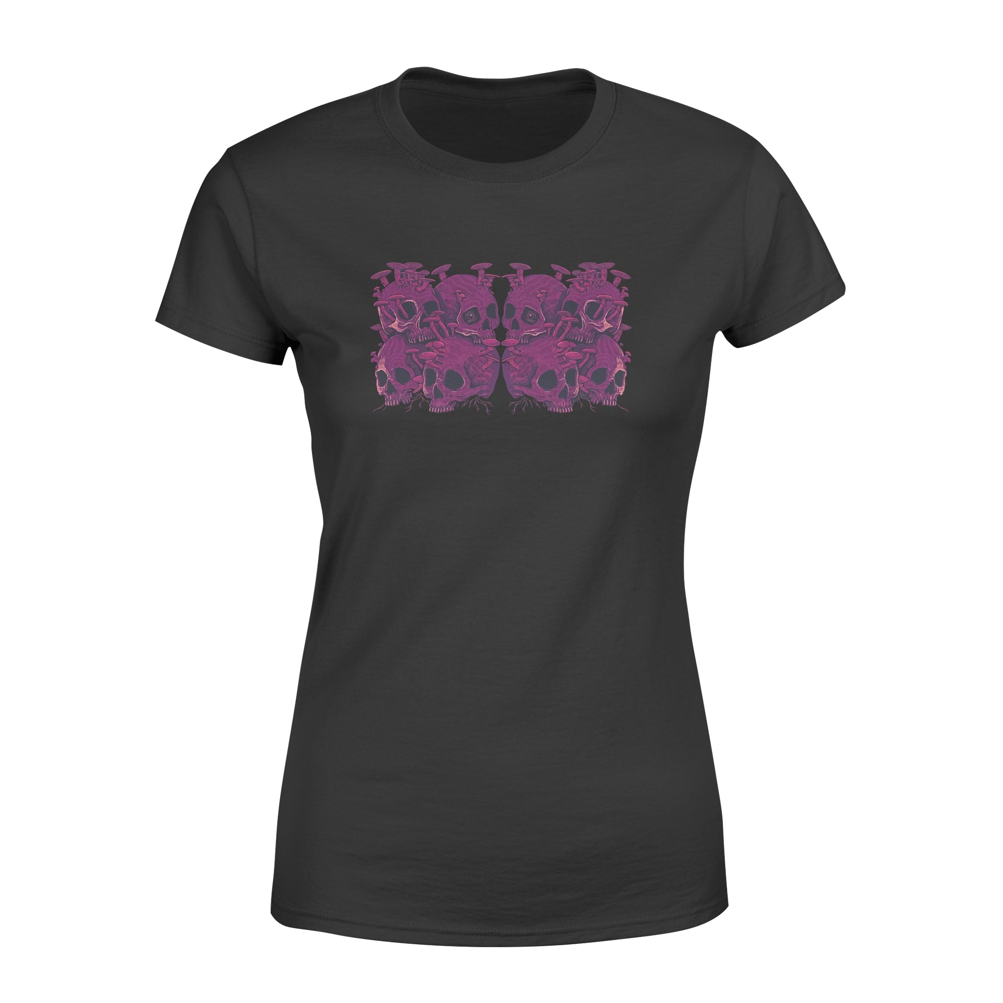 Purple Skull Collection - Premium Women's T-shirt