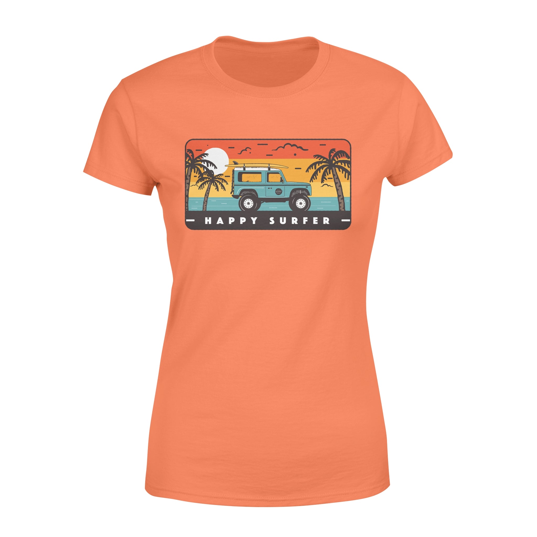 Happy Surfer - Women's T-shirt