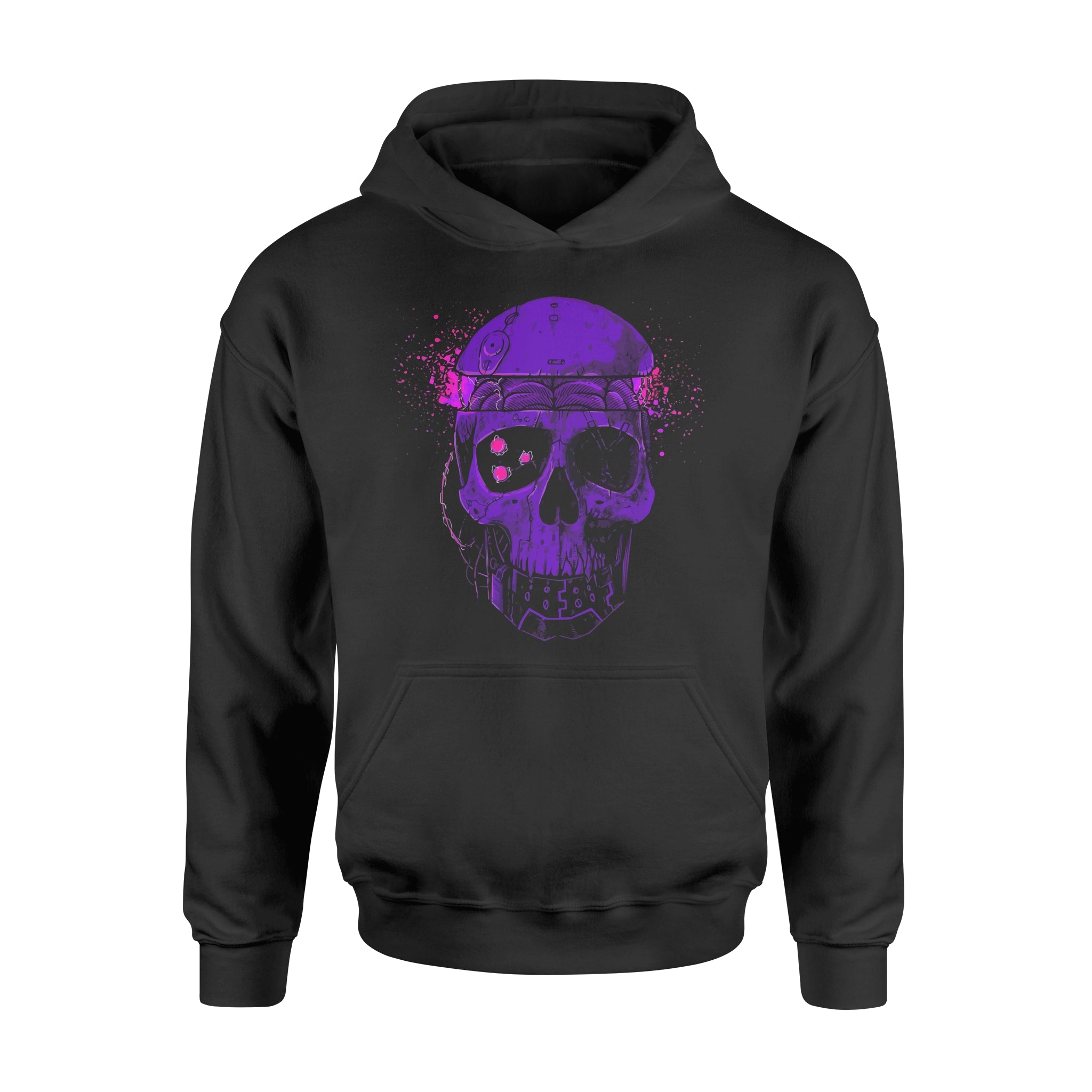 Purple Skull - Premium Hoodie