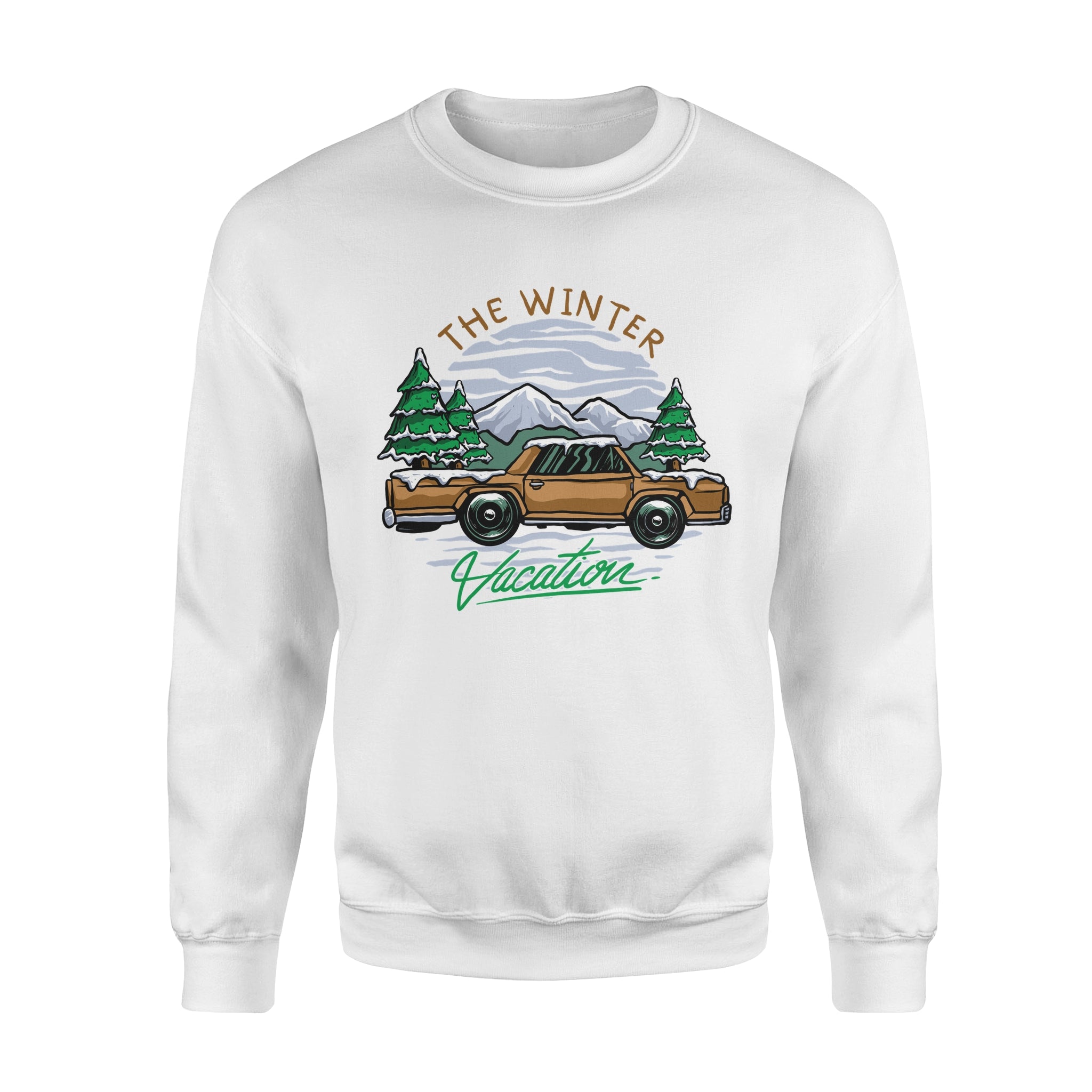 The winter Vacation -  Fleece Sweatshirt