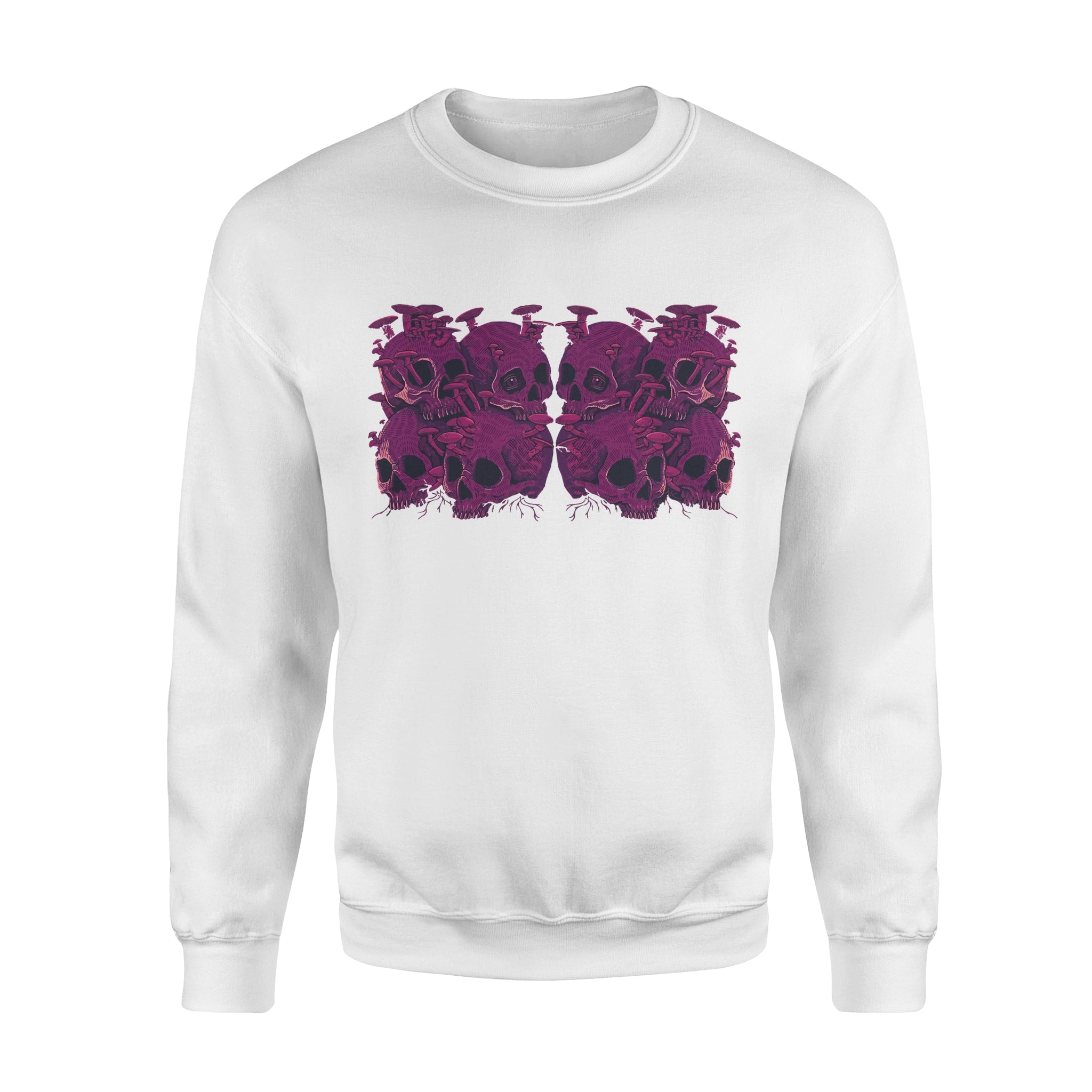 Purple Skull Collection - Premium Fleece Sweatshirt
