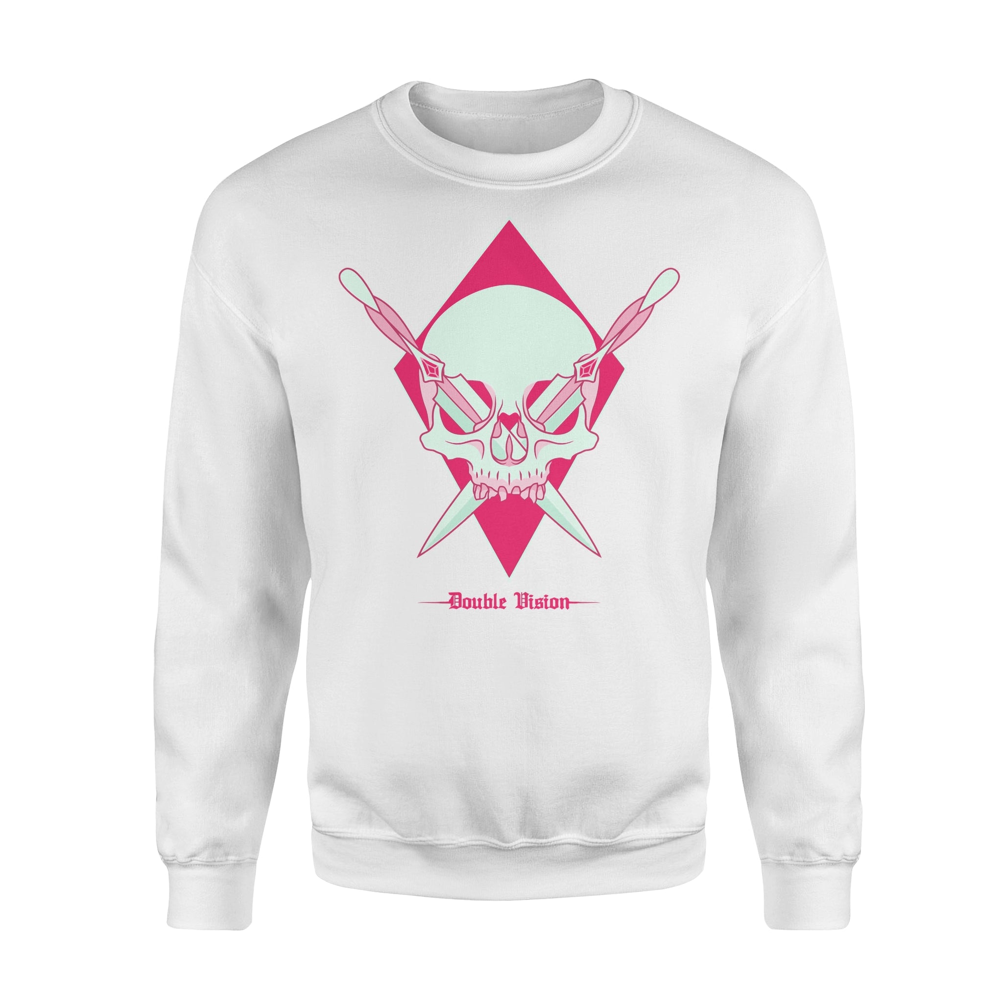 Pink Skull - Premium Fleece Sweatshirt